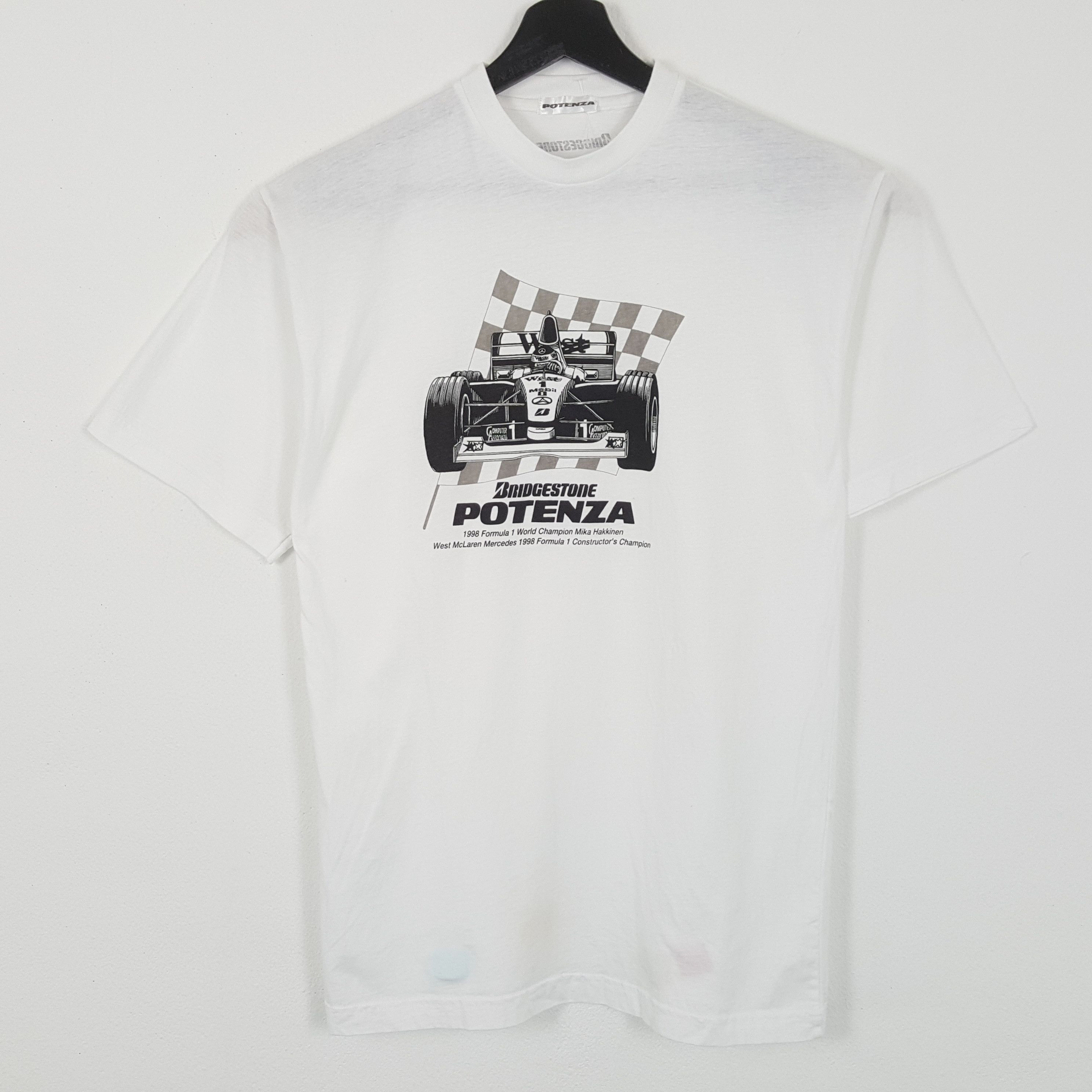 BRIDGESTONE POTENZA Racing Formula One F1 Tshirt