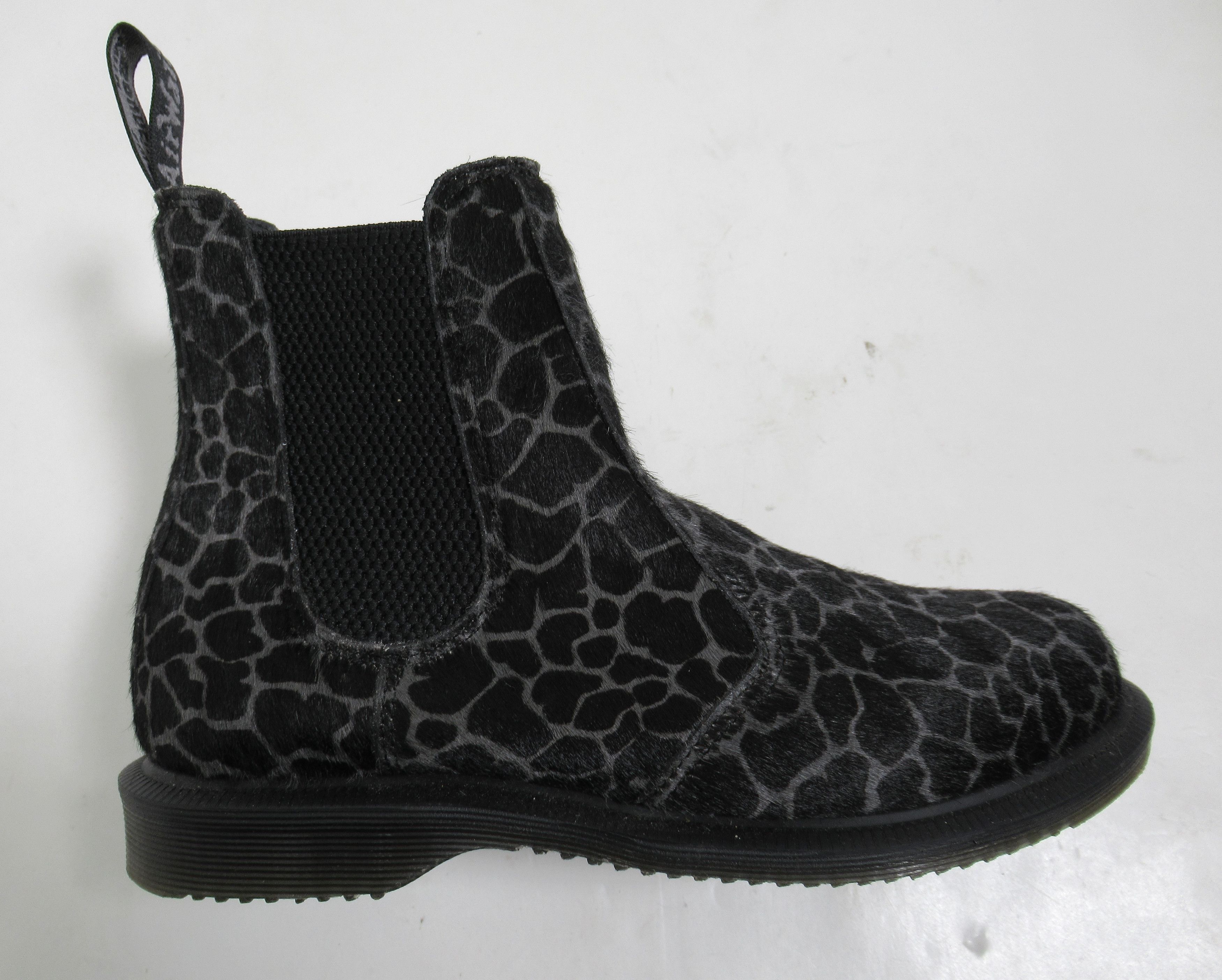Dr. Martens Dr. Martens Flora Animal Print Chelsea Boots Black Grey Size US 6 / IT 36 - 1 Thumbnail