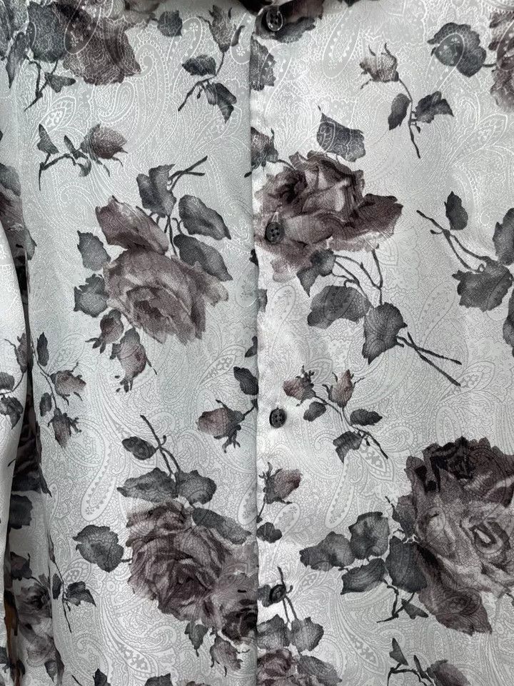 Tornado Mart Tornnado Mart Roses Shirt Size US L / EU 52-54 / 3 - 2 Thumbnail