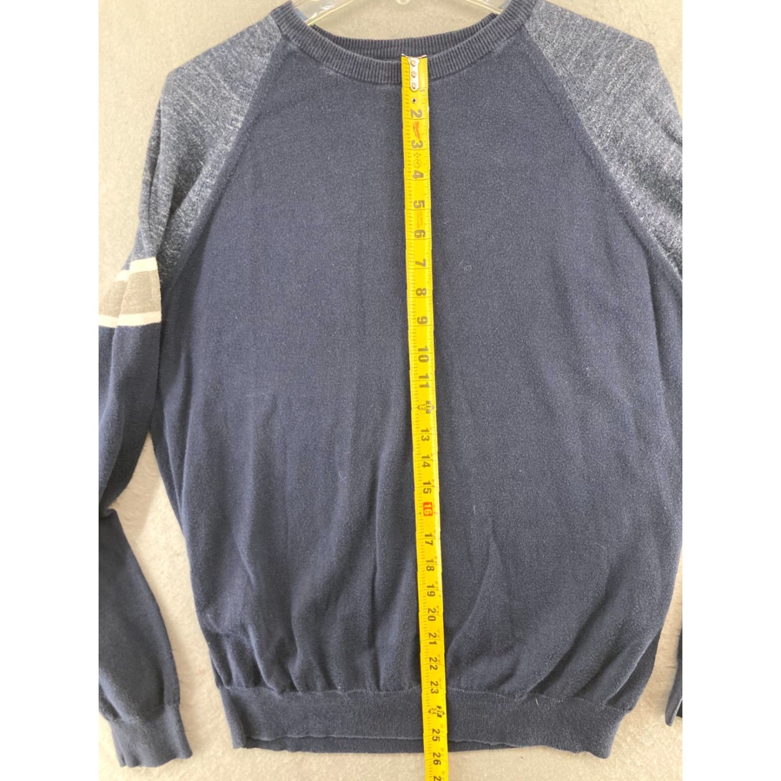 Barbour Barbour Mens Shirt Large Blue Long Sleeve Button-Up Knit Cotton Size US L / EU 52-54 / 3 - 3 Thumbnail
