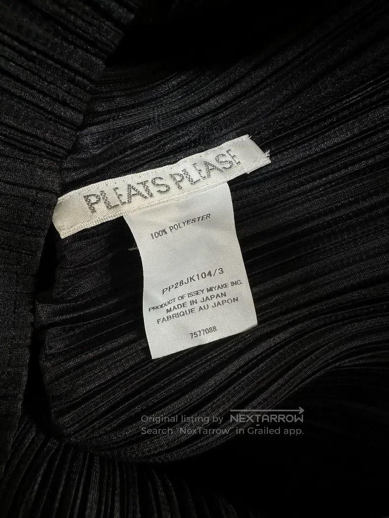 Issey Miyake Issey Miyake Black Long-Sleeve Top Size L / US 10 / IT 46 - 5 Thumbnail