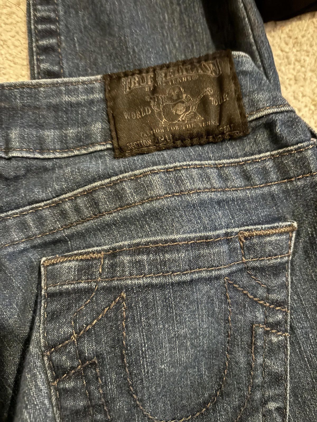 True Religion Auth y2K True Religion Women's Blue Jeans - Classic Fit 26 Size 26" / US 2 / IT 38 - 7 Thumbnail