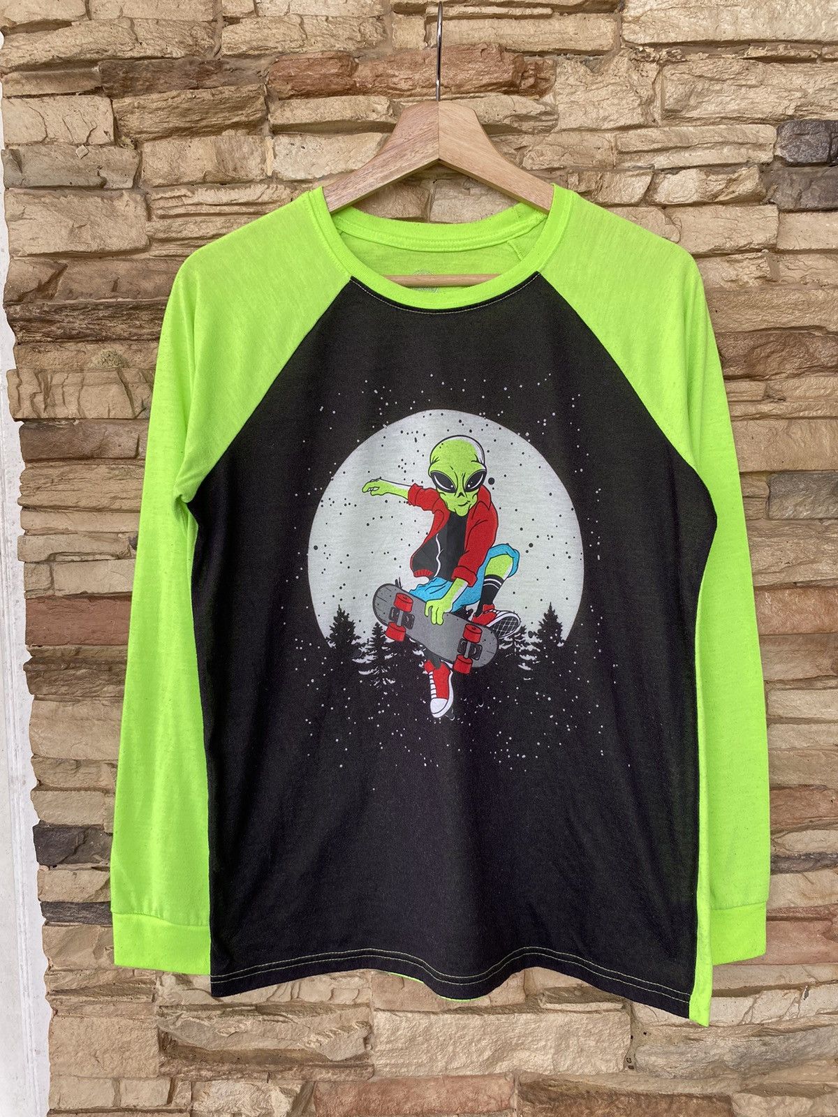 Vintage Vintage Alien Skateboard Tees Alien Workshop Beschwa Size US M / EU 48-50 / 2 - 1 Thumbnail