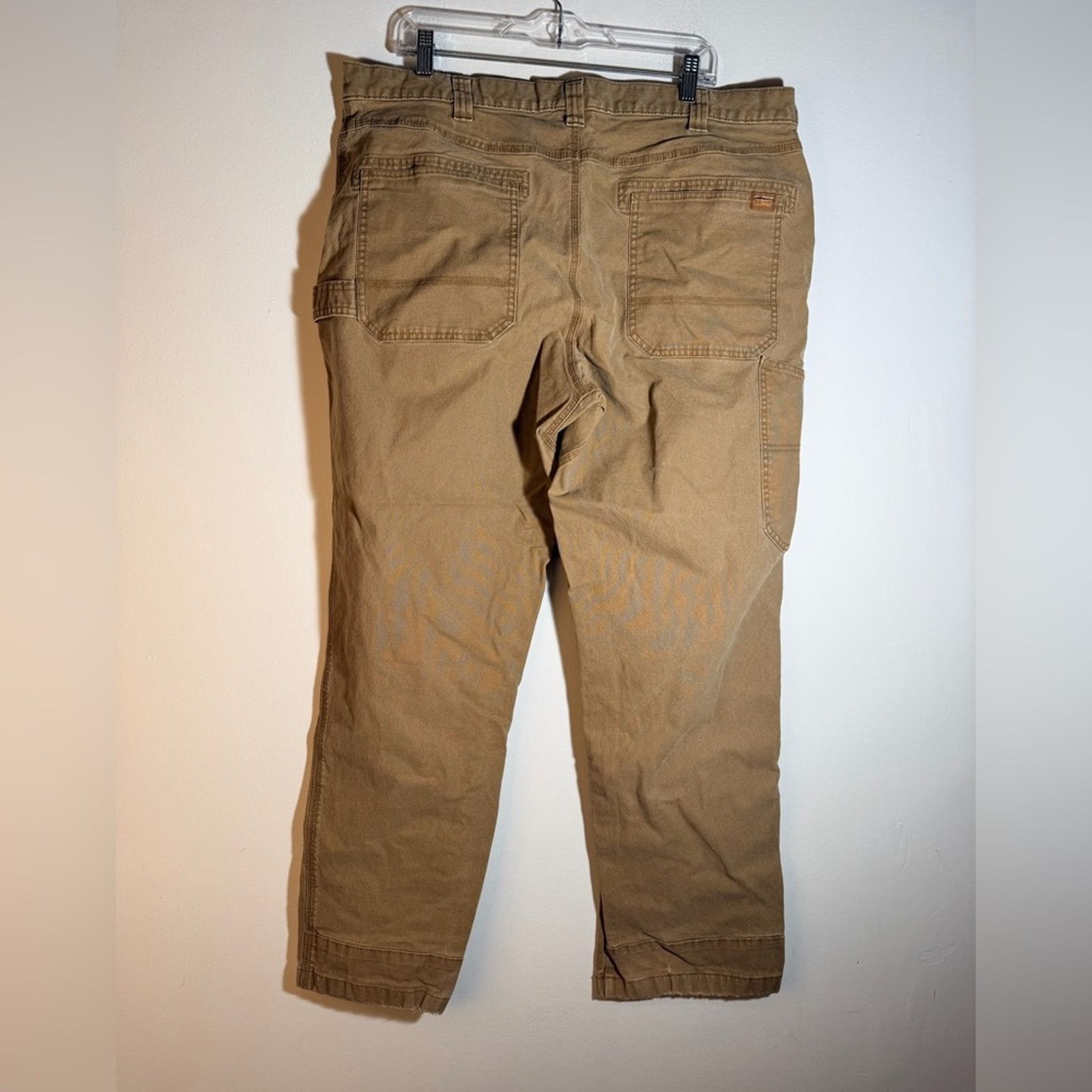 L.L. Bean L.L. Bean Cargo Men's Tan Pants Size US 40 / EU 56 - 6 Thumbnail