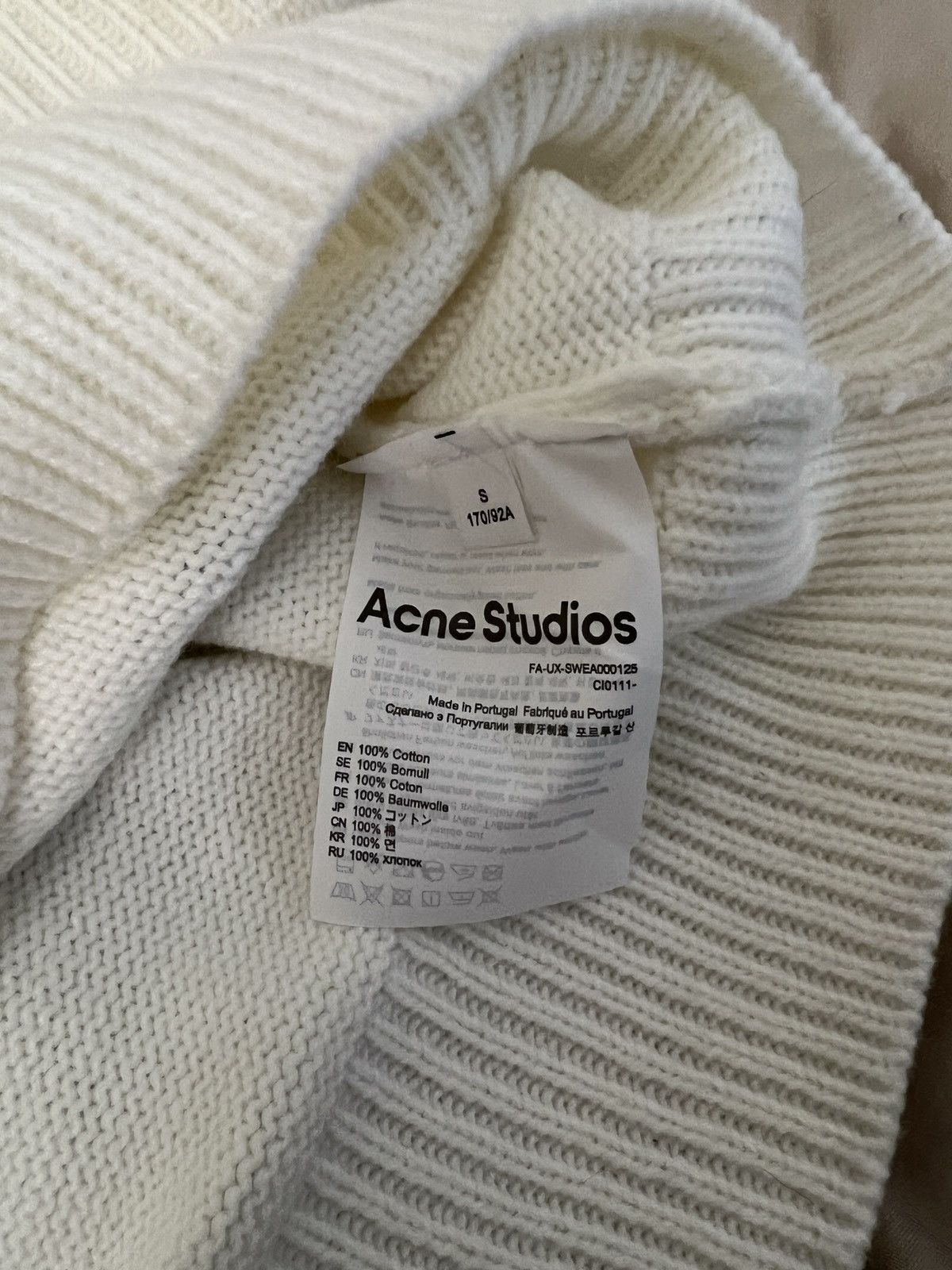 Acne Studios Acne Studios Stoketown Oversized Sweater Size S Size S / US 4 / IT 40 - 5 Thumbnail