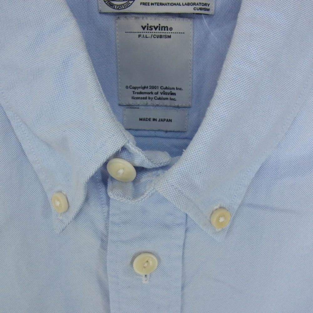 Visvim Visvim 15SS Official Oxford BD L/S Shirt Size US M / EU 48-50 / 2 - 3 Thumbnail