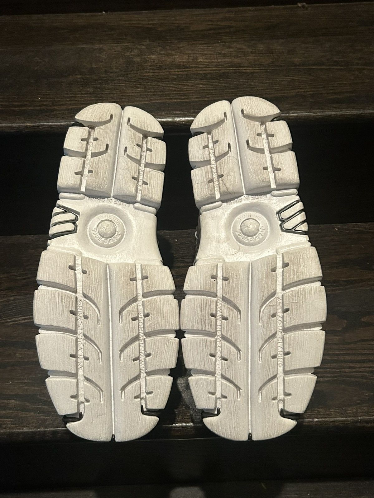 New Rock × Vetements VETEMENTS New Rock White Platform Sneakers Size US 12 / EU 45 - 6 Thumbnail