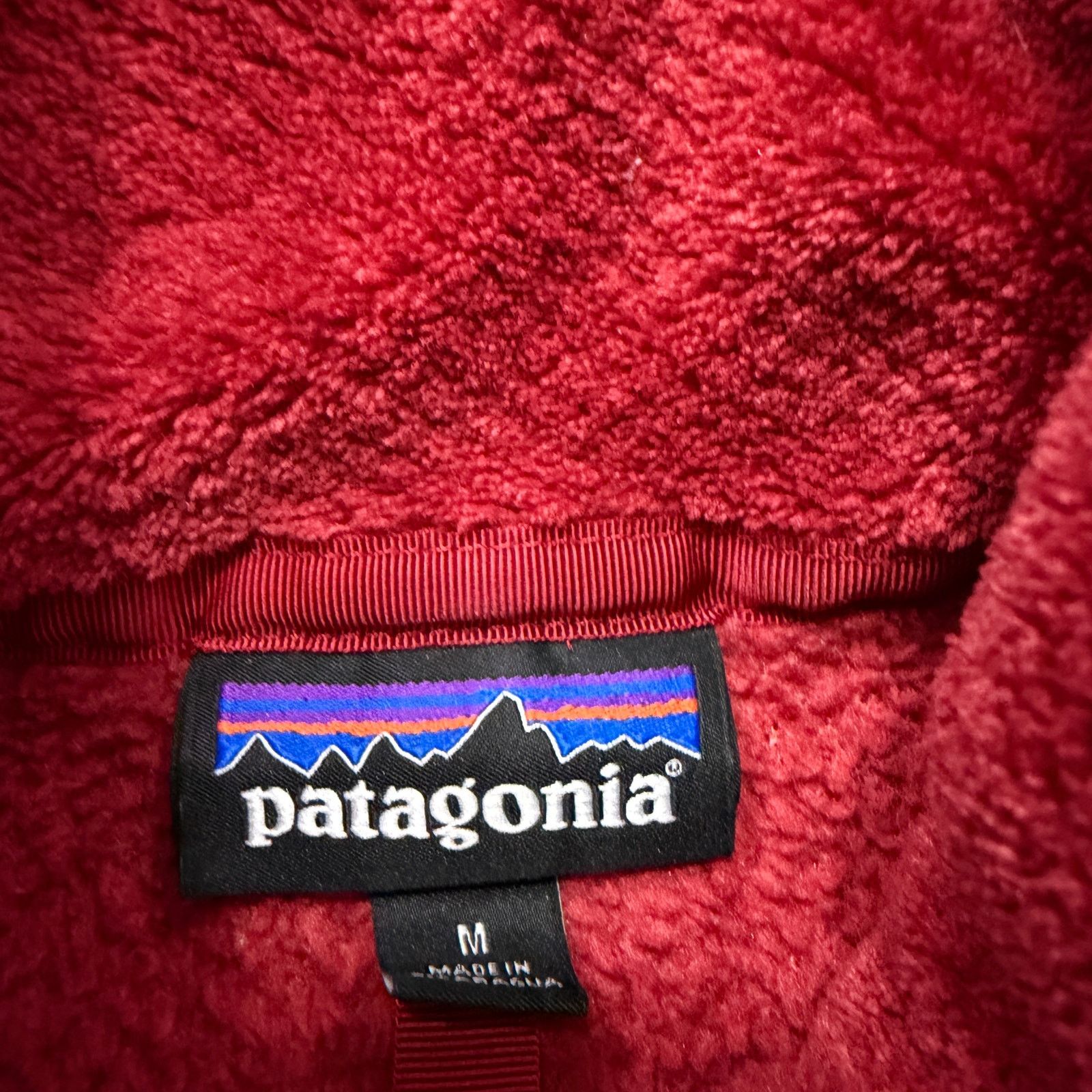 Patagonia Patagonia Pullover Womens Medium Red Re-Tool Snap-T Fleece Size M / US 6-8 / IT 42-44 - 4 Thumbnail