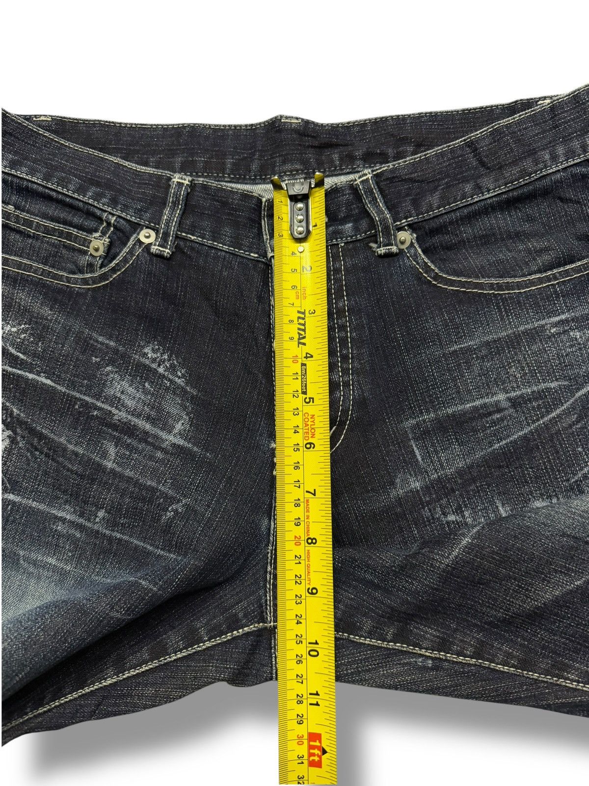Tornado Mart Vintage 00s Tornado Mart Flared Bootcut Archive Denim Jeans Size US 31 - 14 Thumbnail