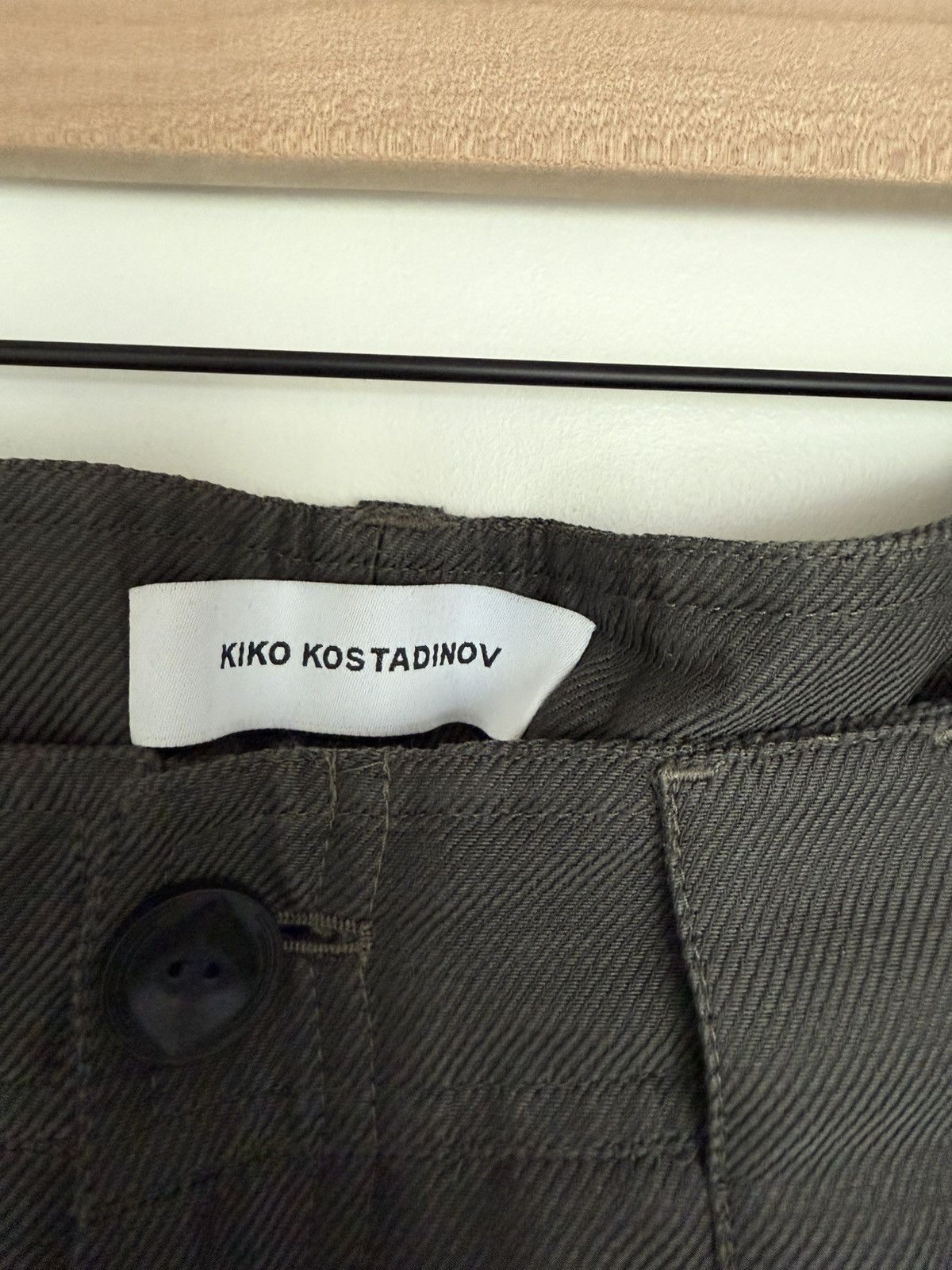 Kiko Kostadinov 00132022 Xolo Rune Embroidered Trouser Size US 32 / EU 48 - 3 Thumbnail