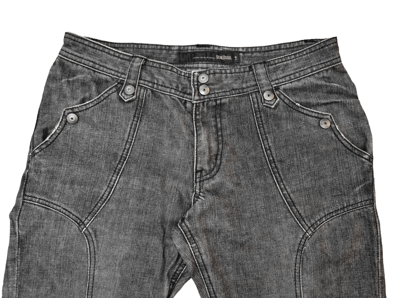 Japanese Brand Schlussel Flare Denim Size US 31 - 7 Thumbnail