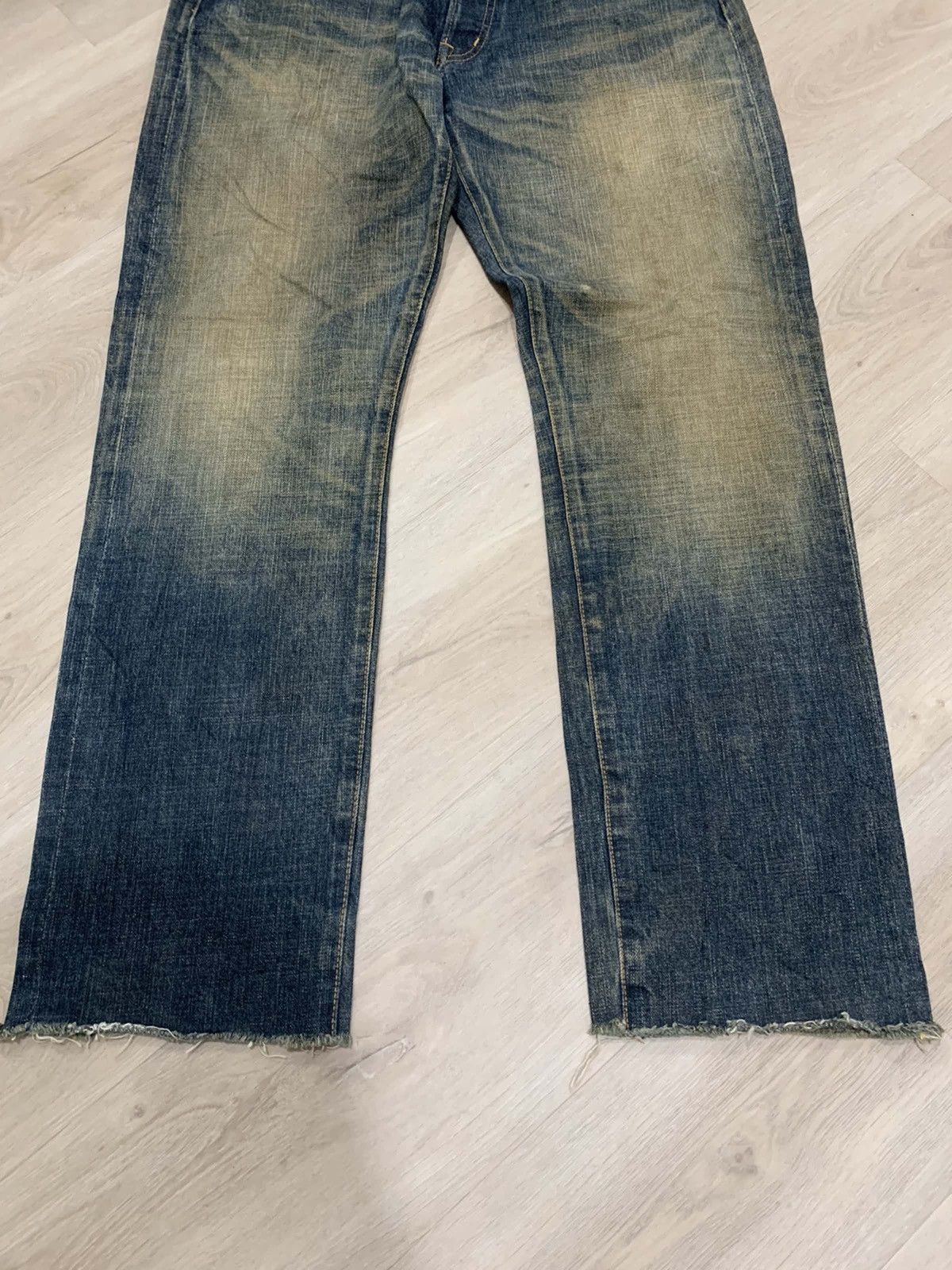 Vintage Swagger embroidery design selvedge denim style Size US 35 - 5 Thumbnail