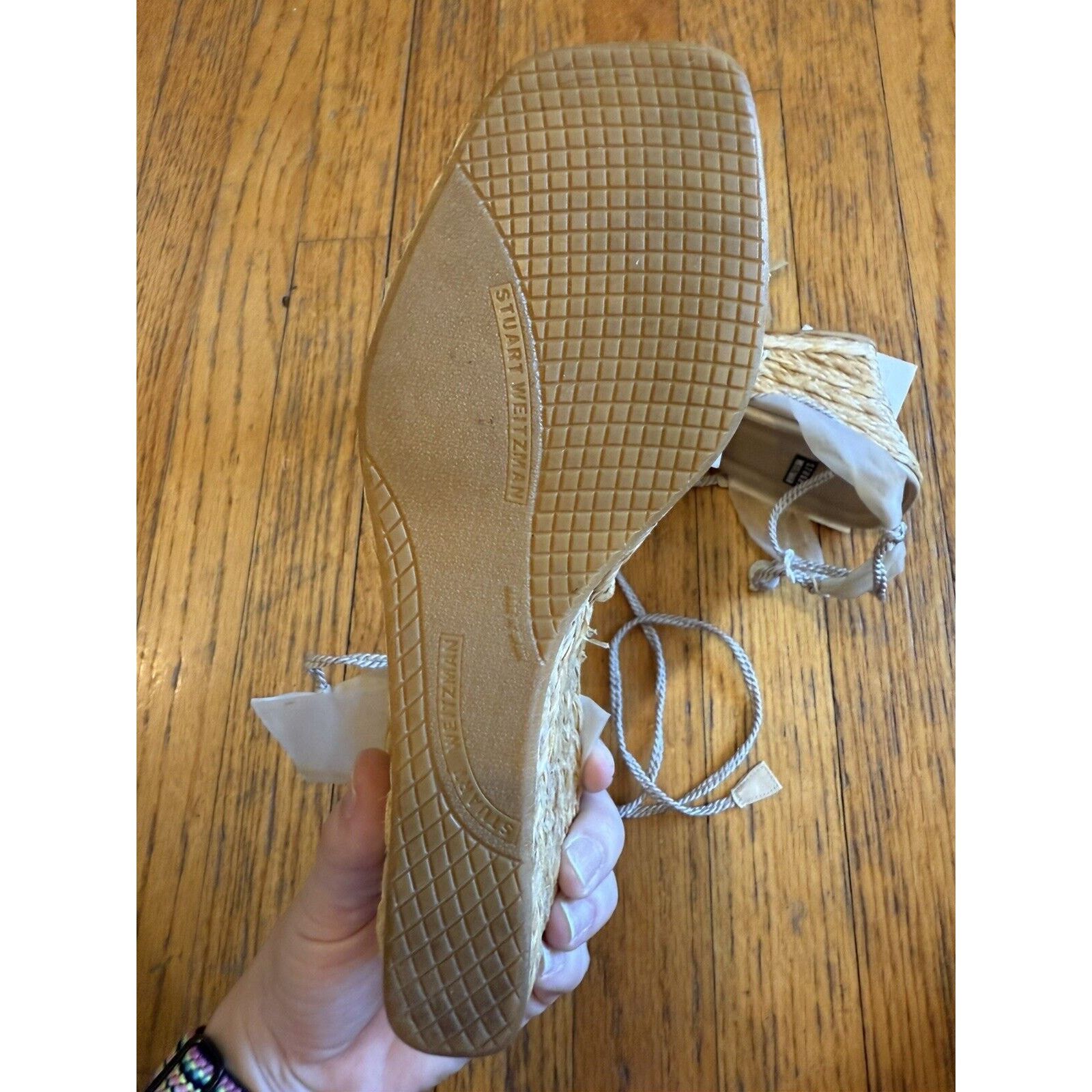 Stuart Weitzman Vintage Stuart Weitzman Chiffon Tie Up Espadrille Shoes 8B Size US 8 / IT 38 - 7 Thumbnail