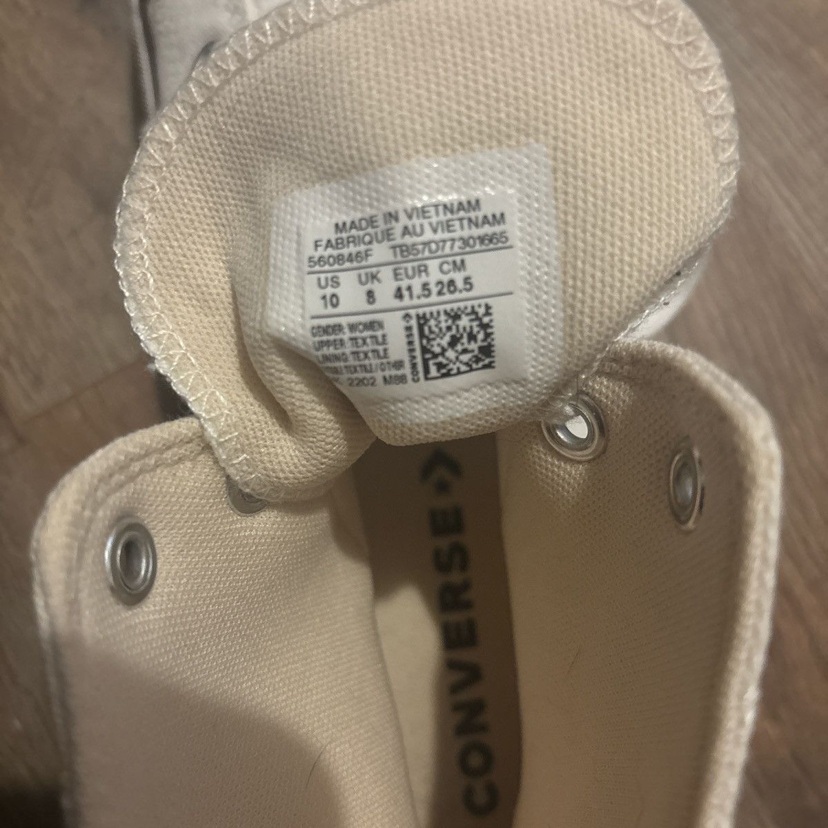 Converse White Converse High Top Platform Size US 10 / IT 40 - 5 Thumbnail