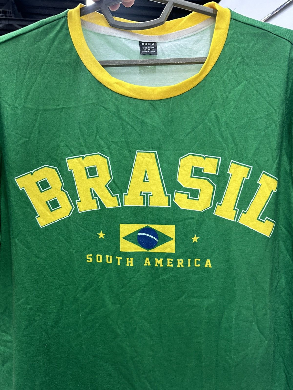 Vintage Vintage Brasil soccer tee green big logo size M Brazil Size US M / EU 48-50 / 2 - 2 Thumbnail