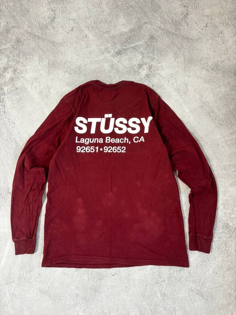 Stussy × Vintage Vintage Stussy style distressed long sleeve Size US XS / EU 42 / 0 - 1 Thumbnail
