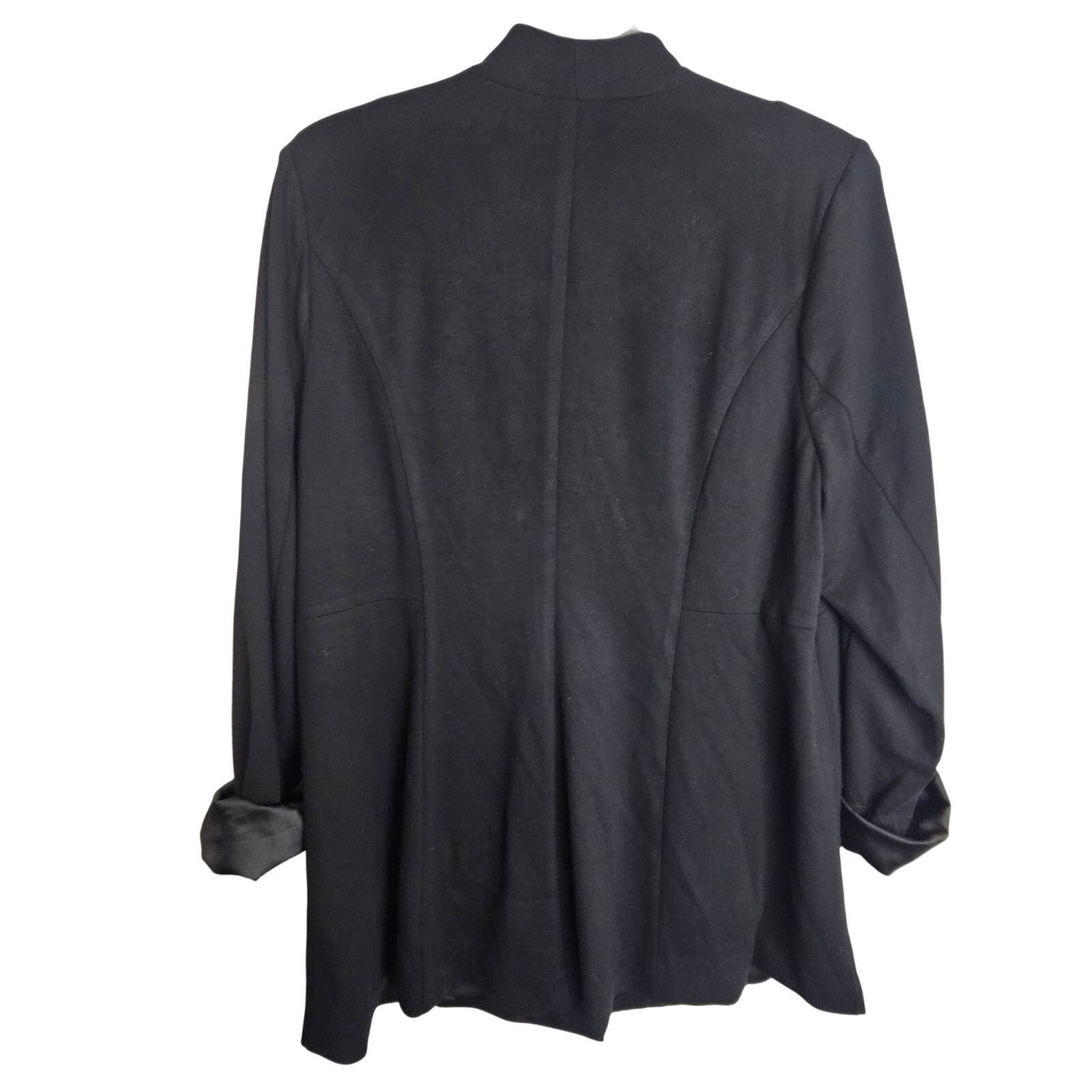 Torrid Torrid Womens Ponte Blazer Plus Size 1X Classic Career Corp Size XL / US 12-14 / IT 48-50 - 10 Thumbnail