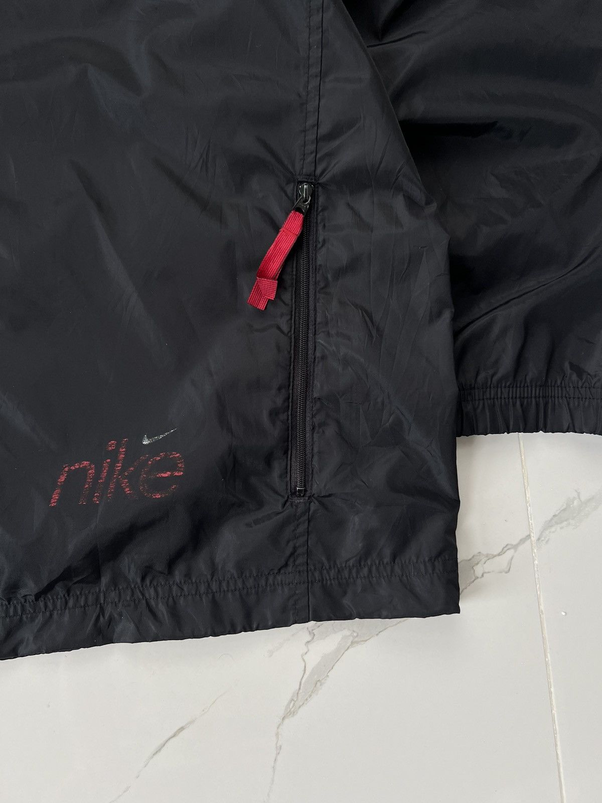 Nike × Vintage 90’s NIKE BACK SWOOSH LOGO RETRO GORPCORE RARE TRACK JACKET Size US M / EU 48-50 / 2 - 3 Thumbnail