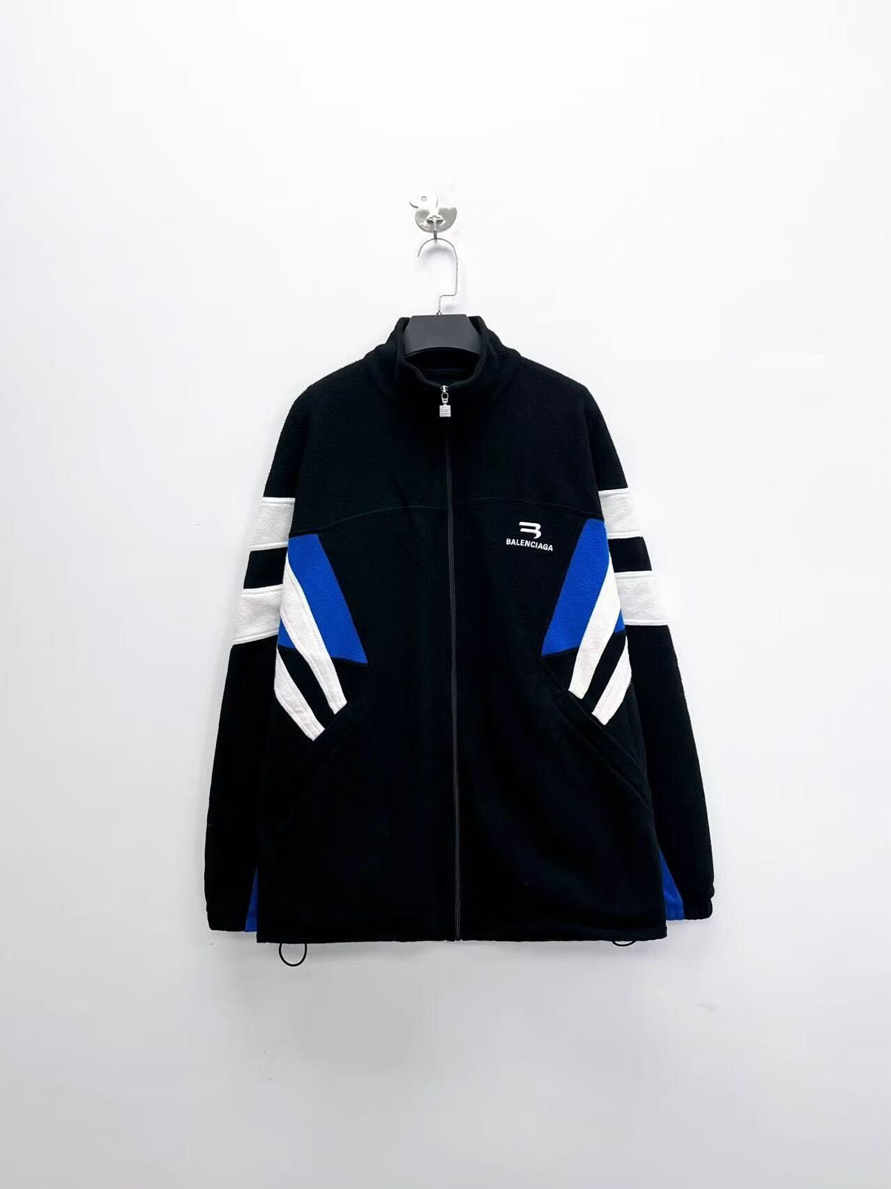 Balenciaga balenciaga ss23 blue black zip-up jacket Size US XS / EU 42 / 0 - 1 Thumbnail