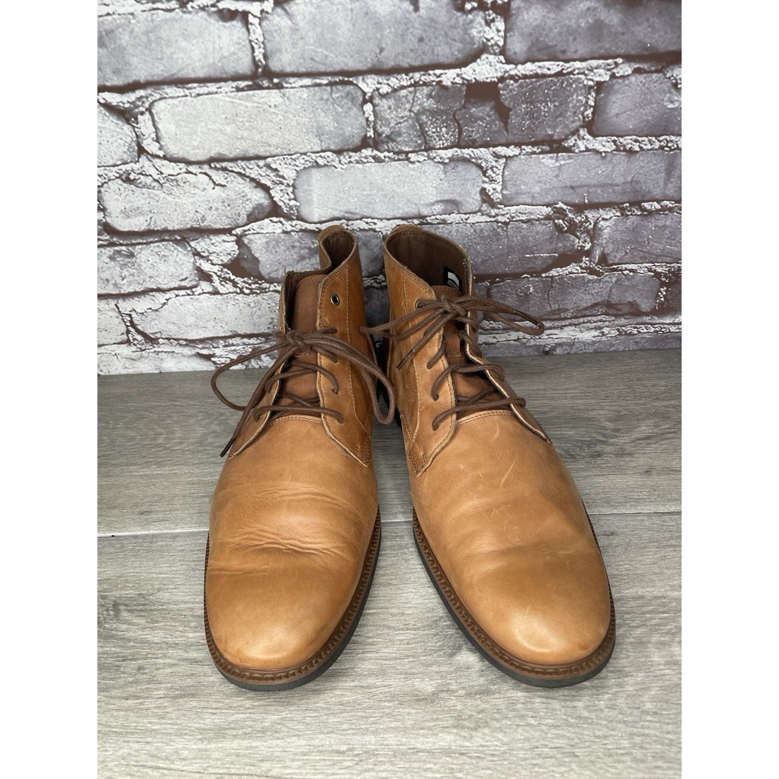 Timberland Timberland Lafayette Park Brown Leather Chukka Lace Up Boots Size US 12 / EU 45 - 12 Thumbnail