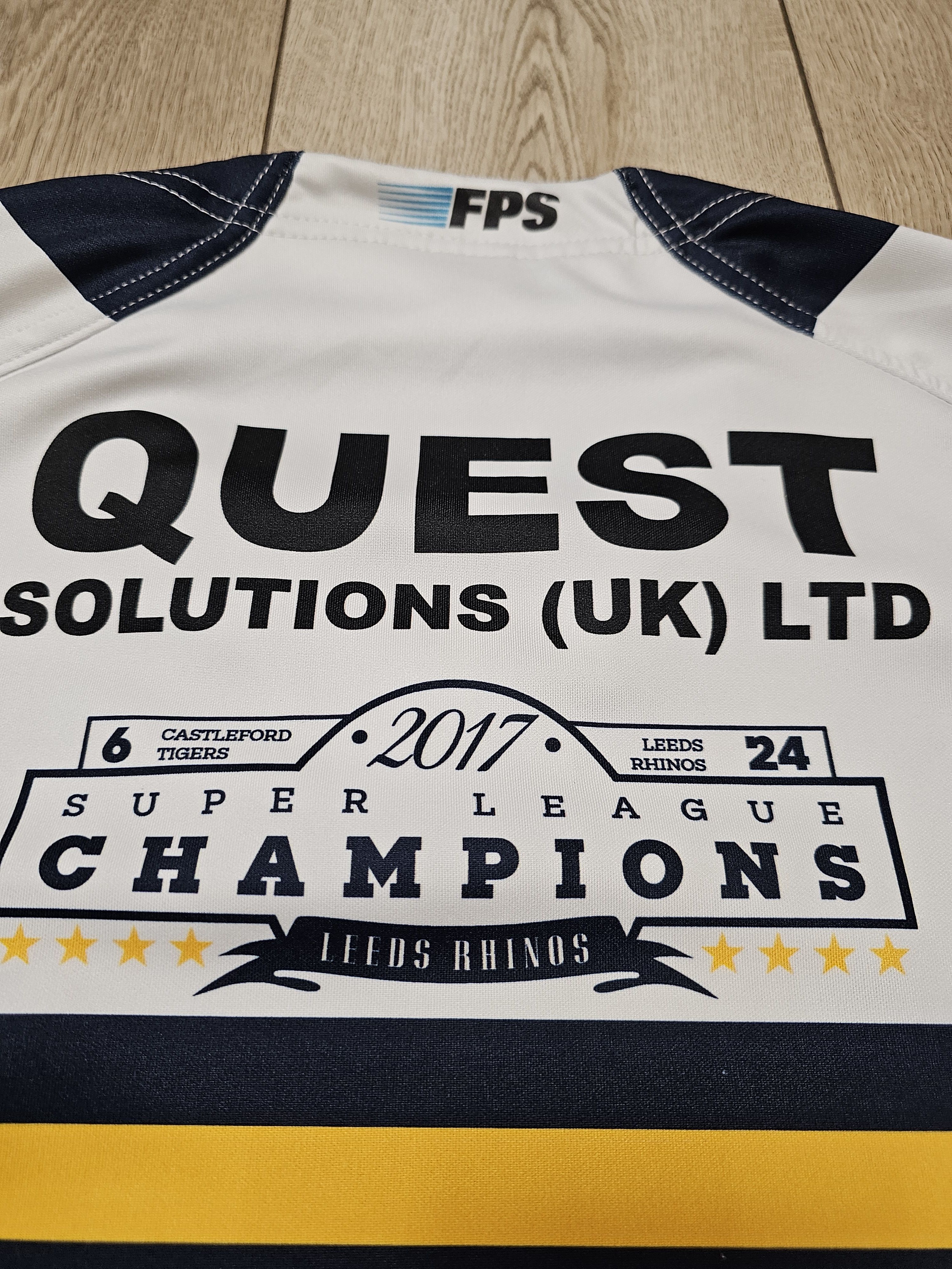 Other LEEDS RHINOS RUGBY JERSEY 2017 GRAND FINAL ENGLAND RUGBY Size US XL / EU 56 / 4 - 7 Thumbnail