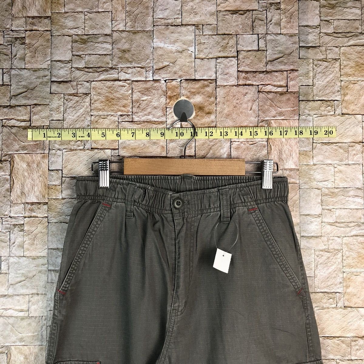 Japanese Brand Freude Grey utility tactical Cargo Multipocket Pants #A651 Size US 30 / EU 46 - 4 Thumbnail