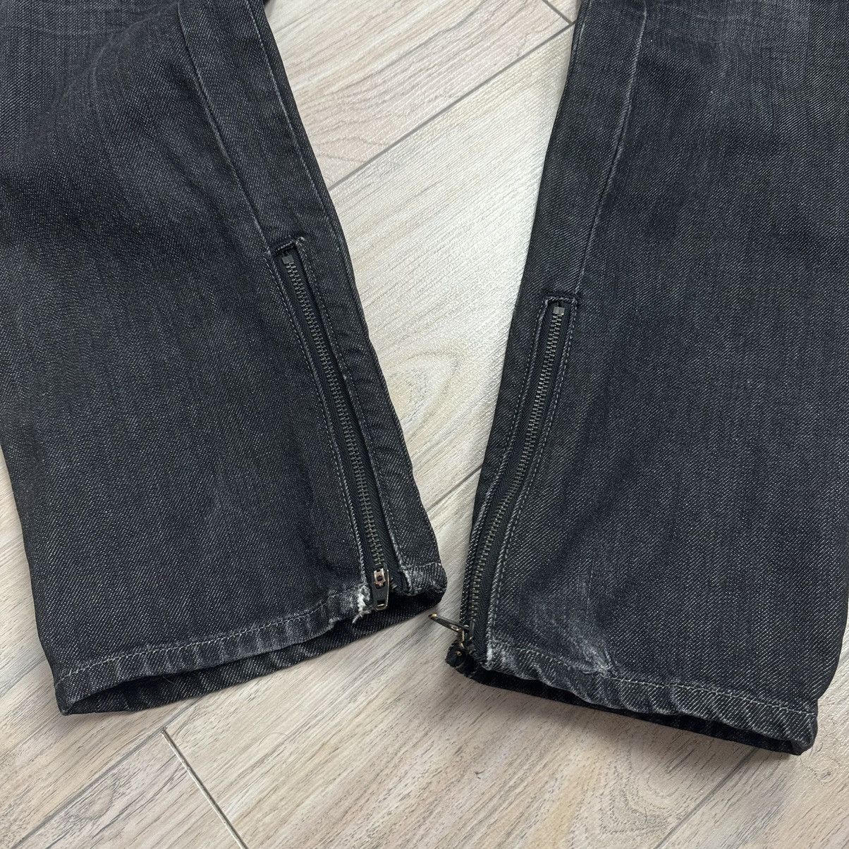G-Star Vintage Y2K Gstar Muse Jack Avant Garde Black Denim Jeans Size 29" - 15 Thumbnail
