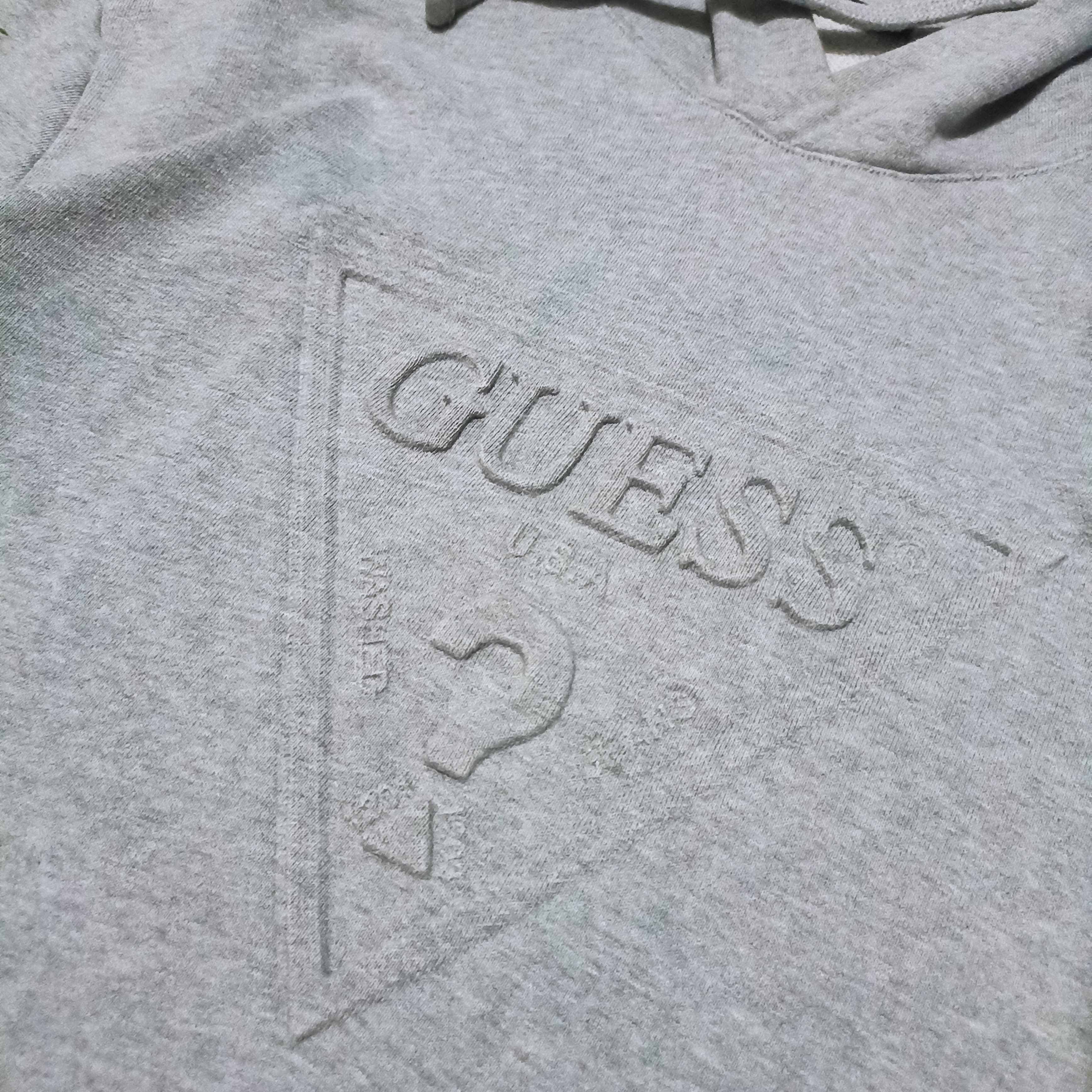 Guess Hoodie Guess 3d U.S.A Washed Size US XL / EU 56 / 4 - 2 Thumbnail