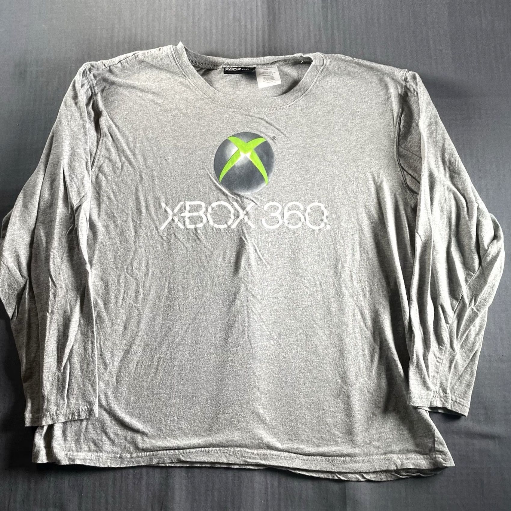 Vintage VINTAGE Microsoft Logo Long Sleeve Shirt Mens L Gray Gaming Tee Y2K 2000s T-Shirt Crew Neck Cotton Graphic Print Size US L / EU 52-54 / 3 - 3 Thumbnail