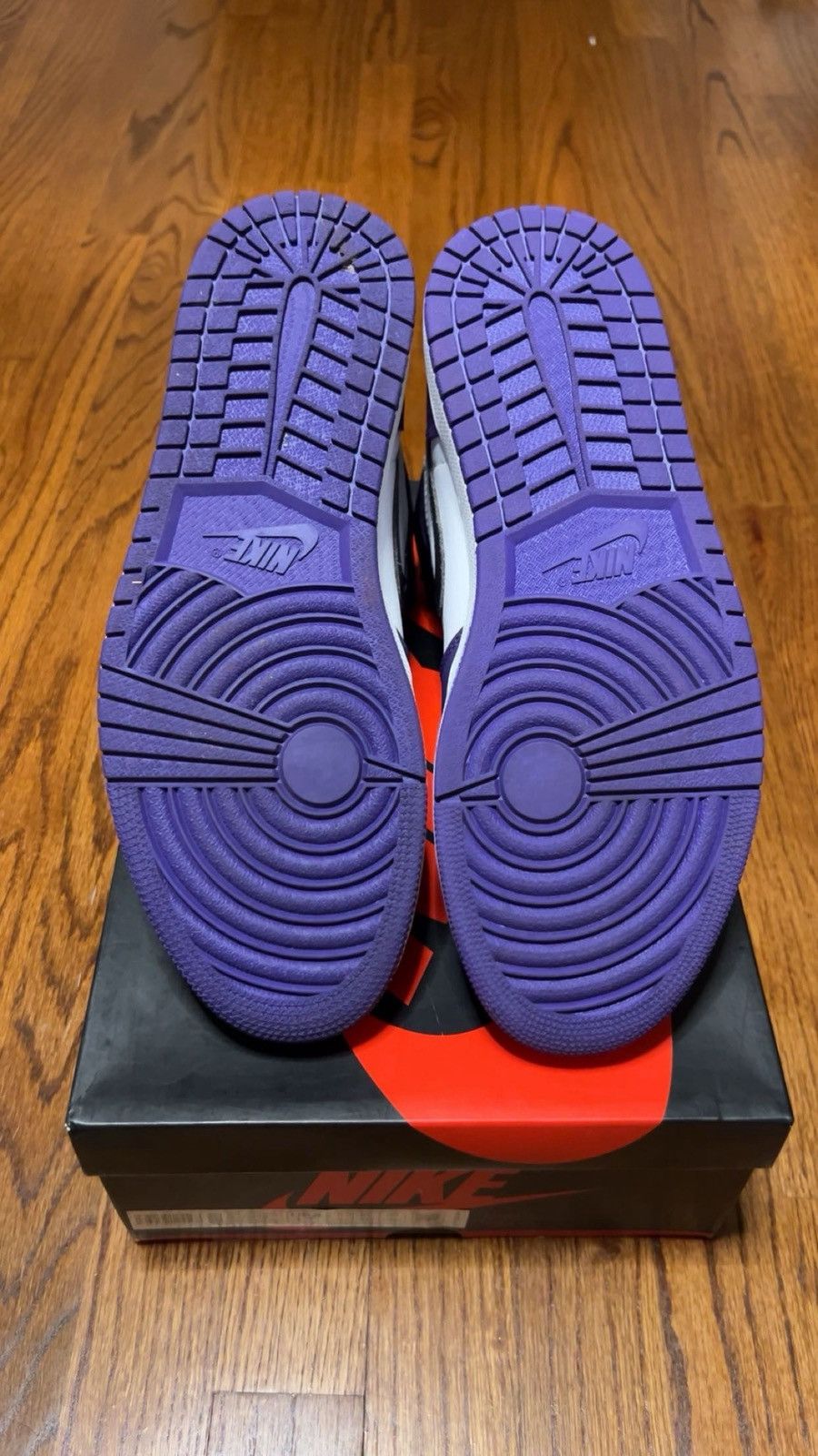 Jordan Brand Jordan 1 Retro High Court Purple Size US 11 / EU 44 - 5 Thumbnail