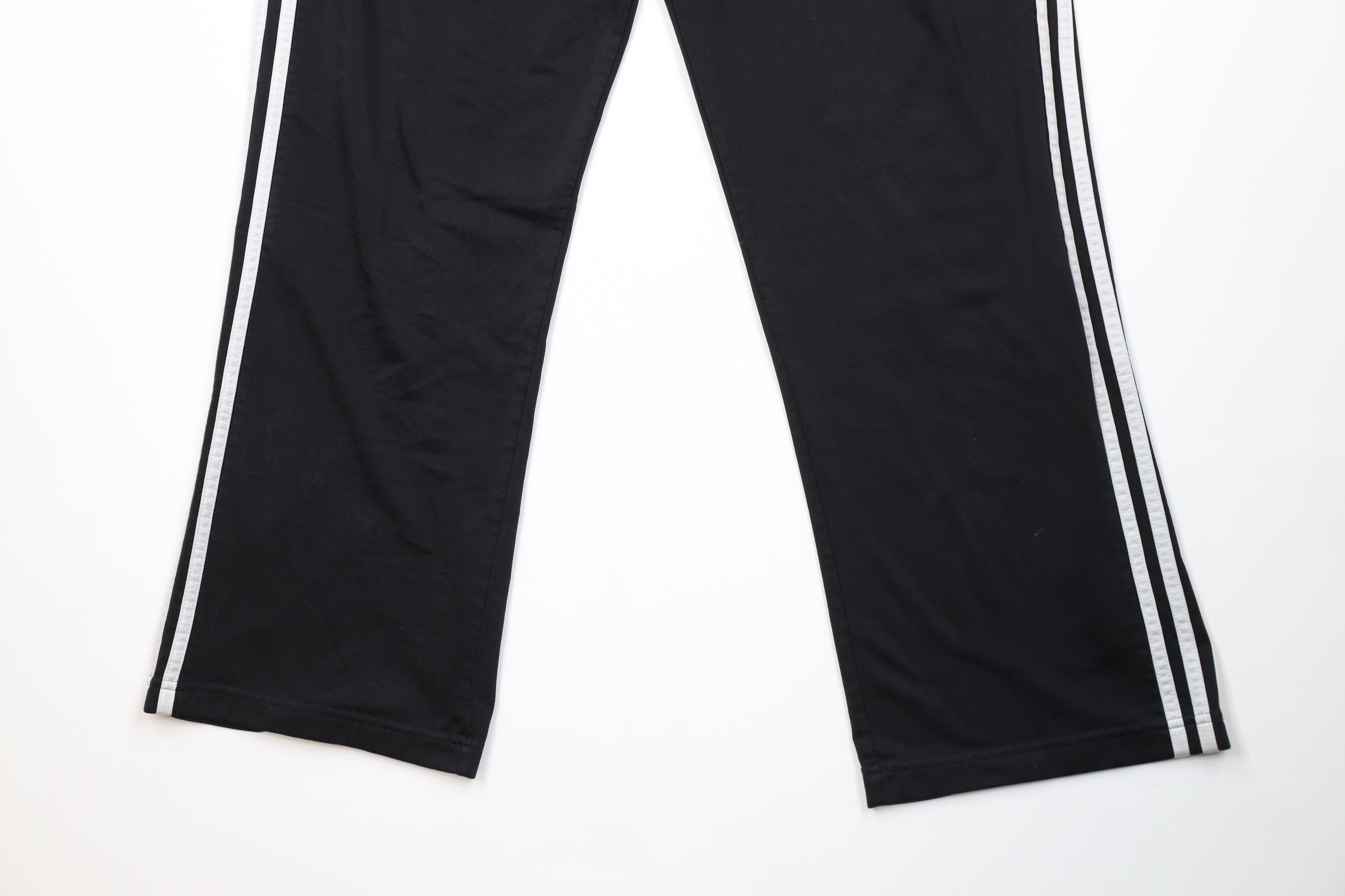 Adidas Vintage Adidas Spell Out Striped Wide Leg Sweatpants Pants Size US 36 / EU 52 - 4 Thumbnail