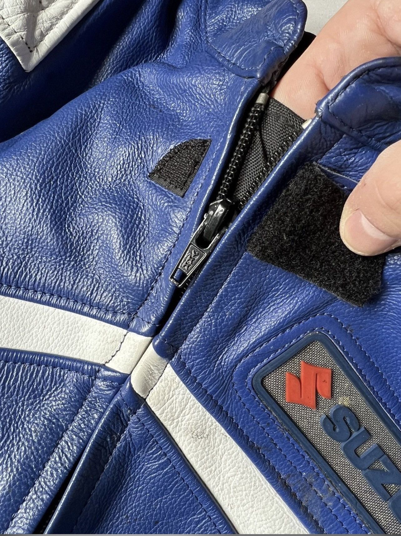 Other Vintage Suzuki Leather Moto Racing Set(jacket+pants) Size US XL / EU 56 / 4 - 4 Thumbnail