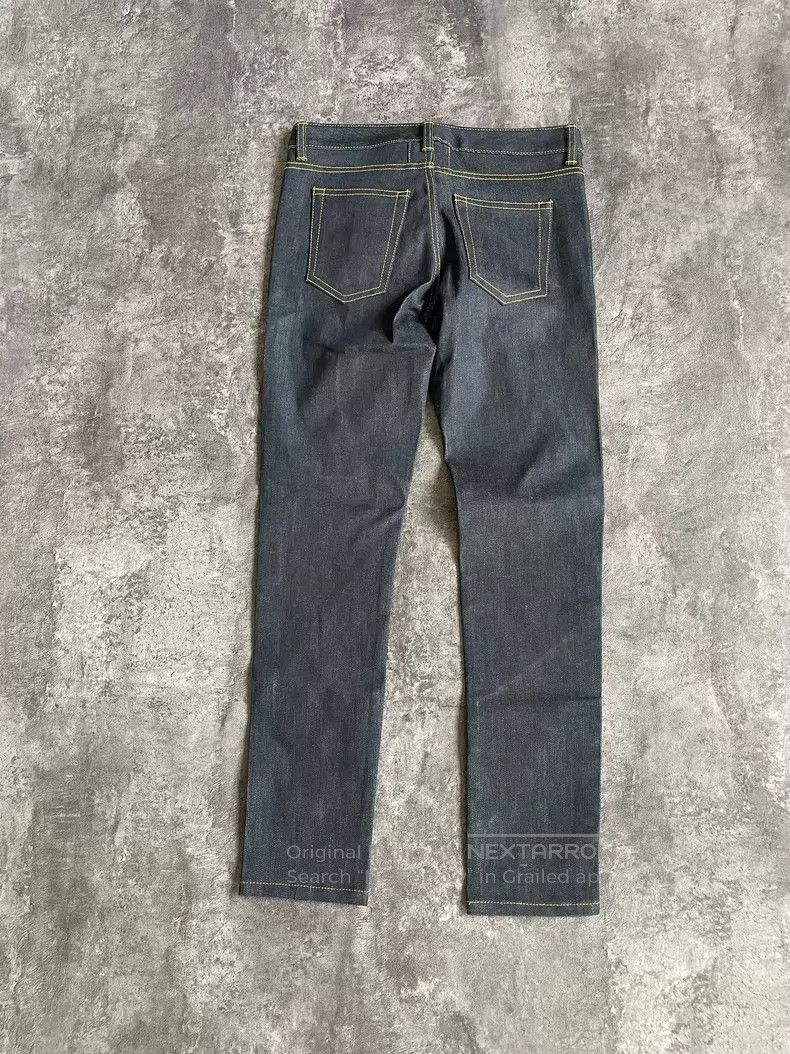 Saint Laurent Paris Saint Laurent Paris Indigo Raw Basic Denim Jeans i Size US 27 - 2 Thumbnail