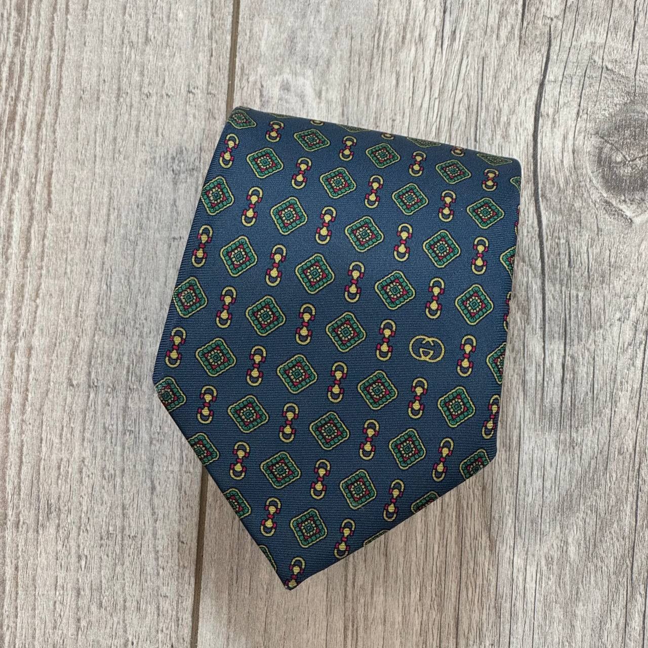 Gucci Vintage Gucci Silk Tie Size ONE SIZE - 1 Thumbnail