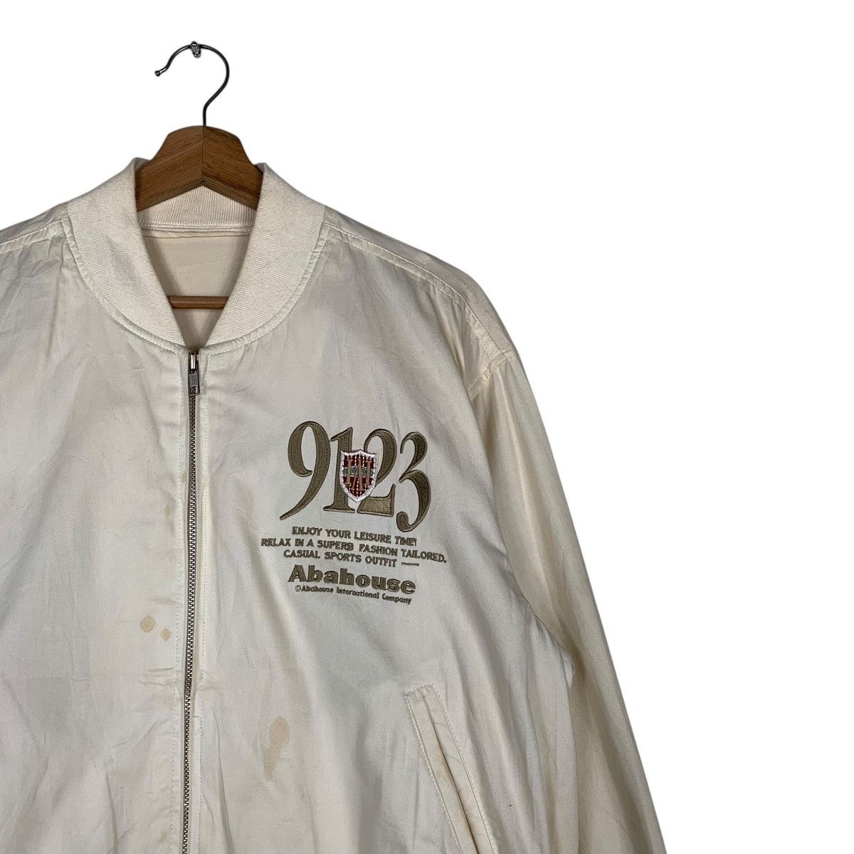 ABAHOUSE Abahouse Big Logo Bomber Jacket Size US M / EU 48-50 / 2 - 5 Thumbnail