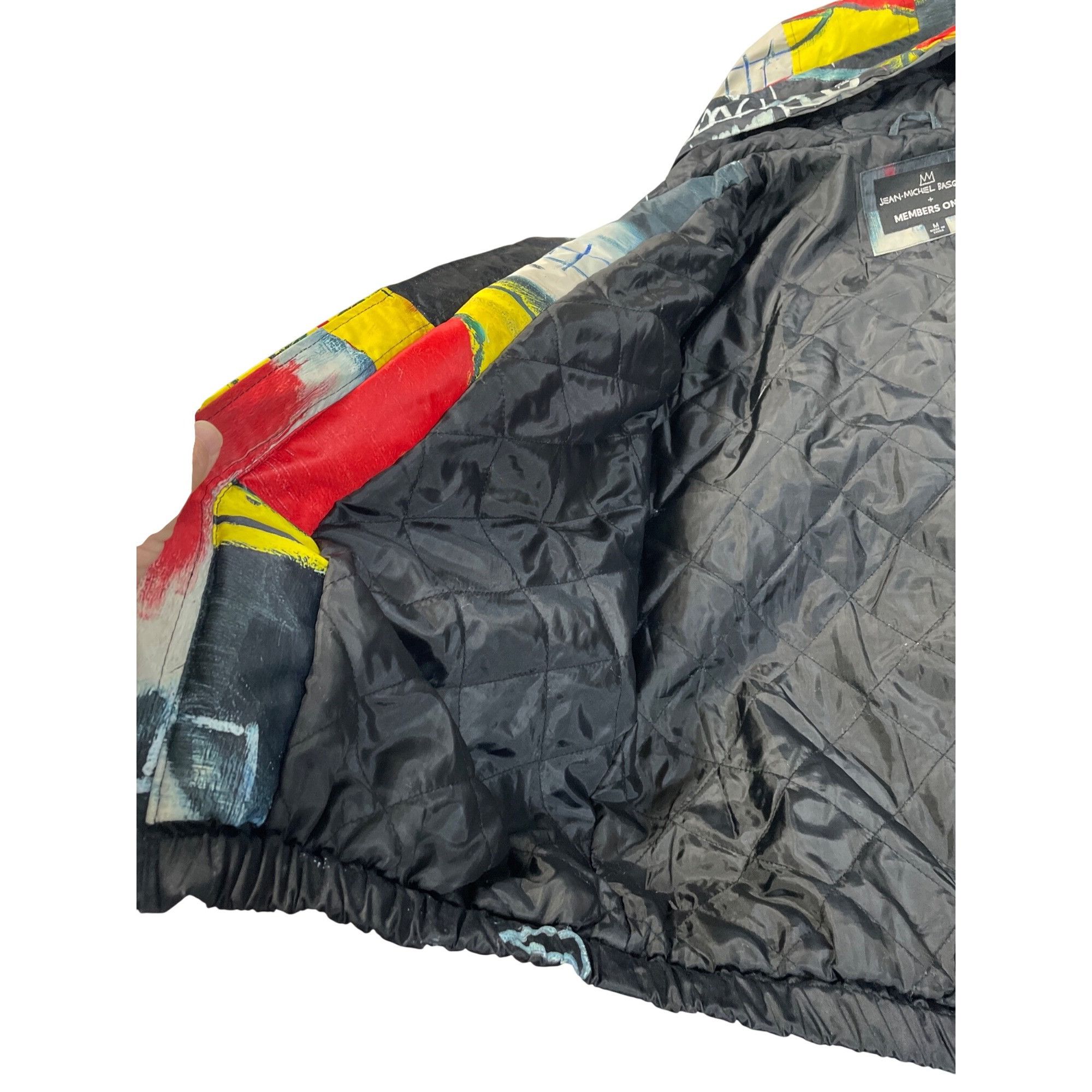 Jean-Michel Basquiat × Members Only Members Only Basquiat Colab Mens graphic hooded puffer Jacke Size US M / EU 48-50 / 2 - 9 Thumbnail