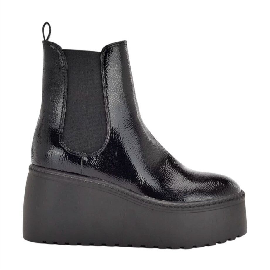 Nine West NINE WEST / Henrita-3 / Black Patent / Faux Leather / Platfo Size US 10 / IT 40 - 2 Thumbnail