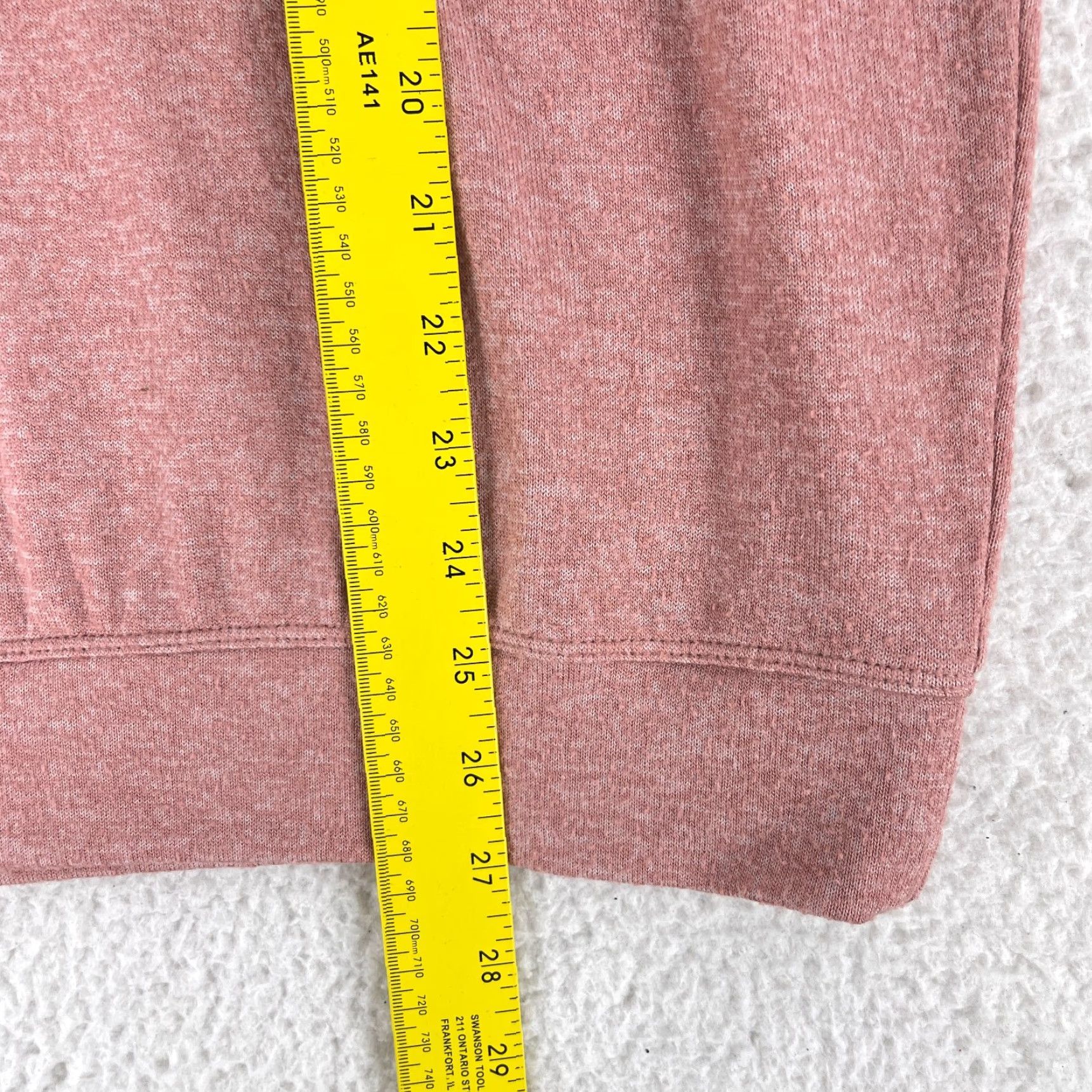 Athleta Athleta Pink Mindful Shirt Women Knit Crew Neck Pullover Long Sleeve Size S Size S / US 4 / IT 40 - 7 Thumbnail