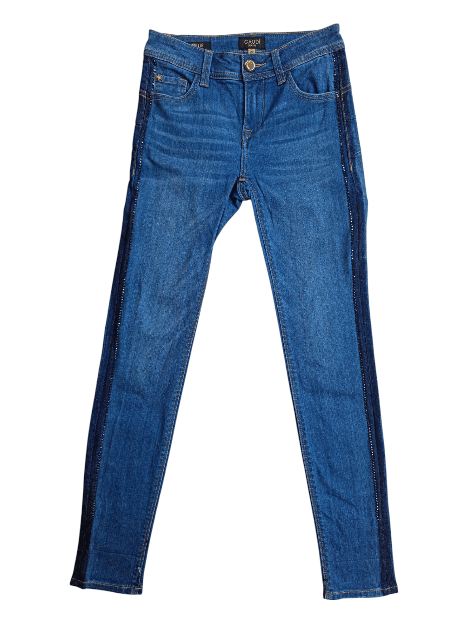 Japanese Brand × Vintage Gaudi Jeans Classic Japanese Jeans Vintage Streetwear Denim Size 25" / US 0 / IT 36 - 1 Thumbnail