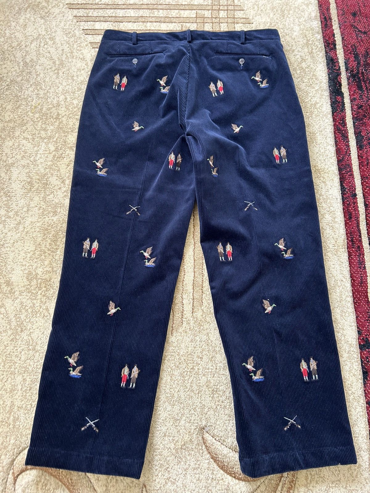 Polo Ralph Lauren Vintage Polo Ralph Lauren Corduroy Duck Hunting Pants Size US 36 / EU 52 - 6 Thumbnail