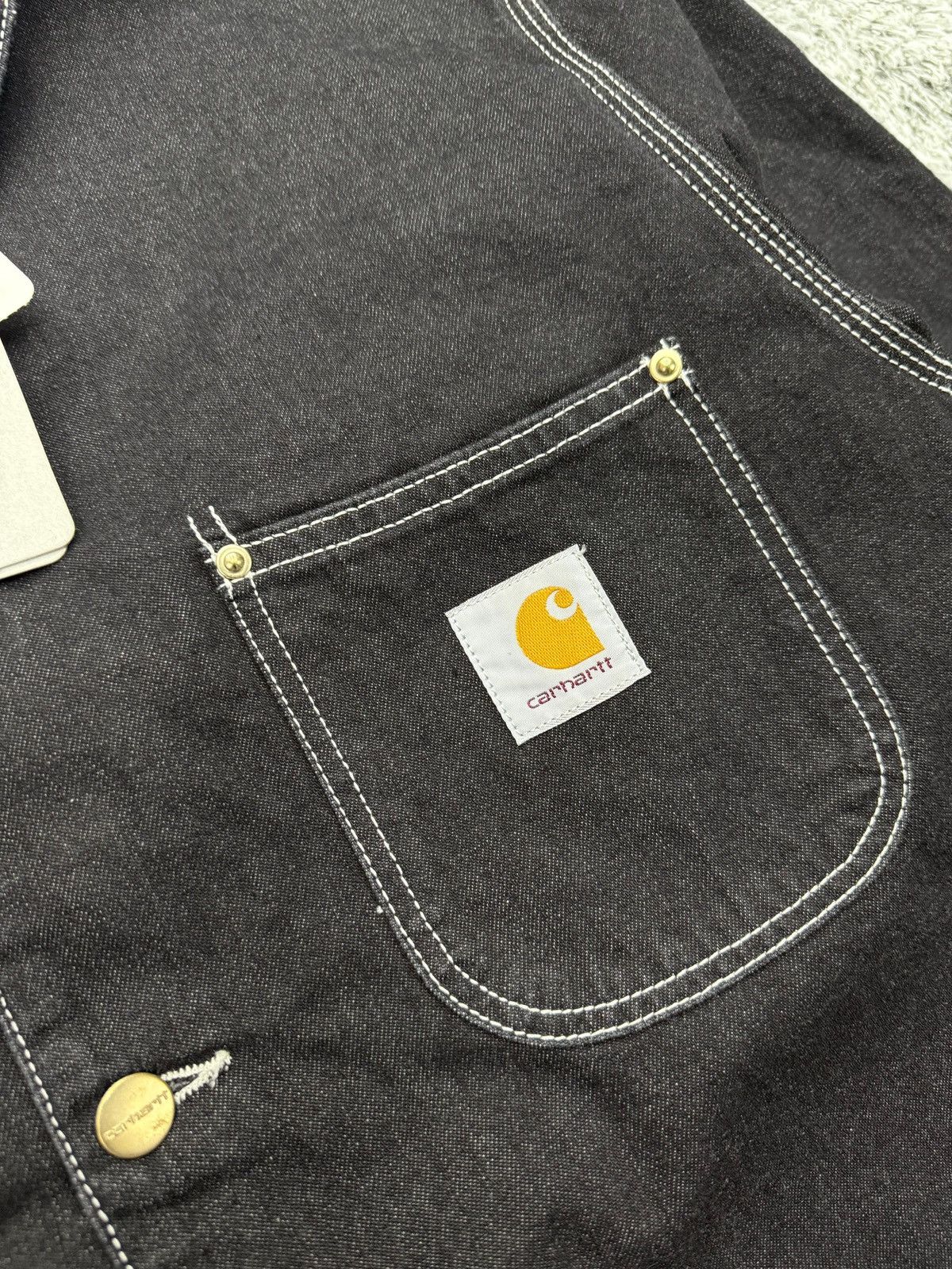 Carhartt Carhartt Wip Black new Jacket Denim Size US M / EU 48-50 / 2 - 3 Thumbnail