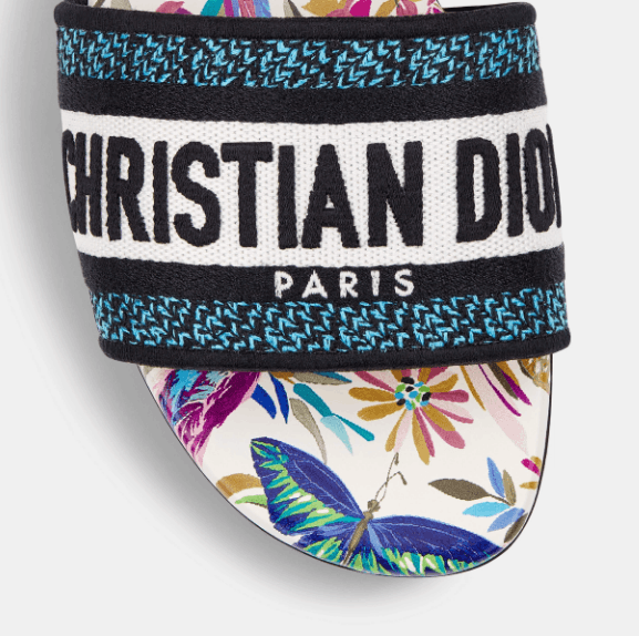 Dior o1w1db10625 KCQ209 Dway Slides in Multicolor Size US 8 / IT 38 - 4 Thumbnail