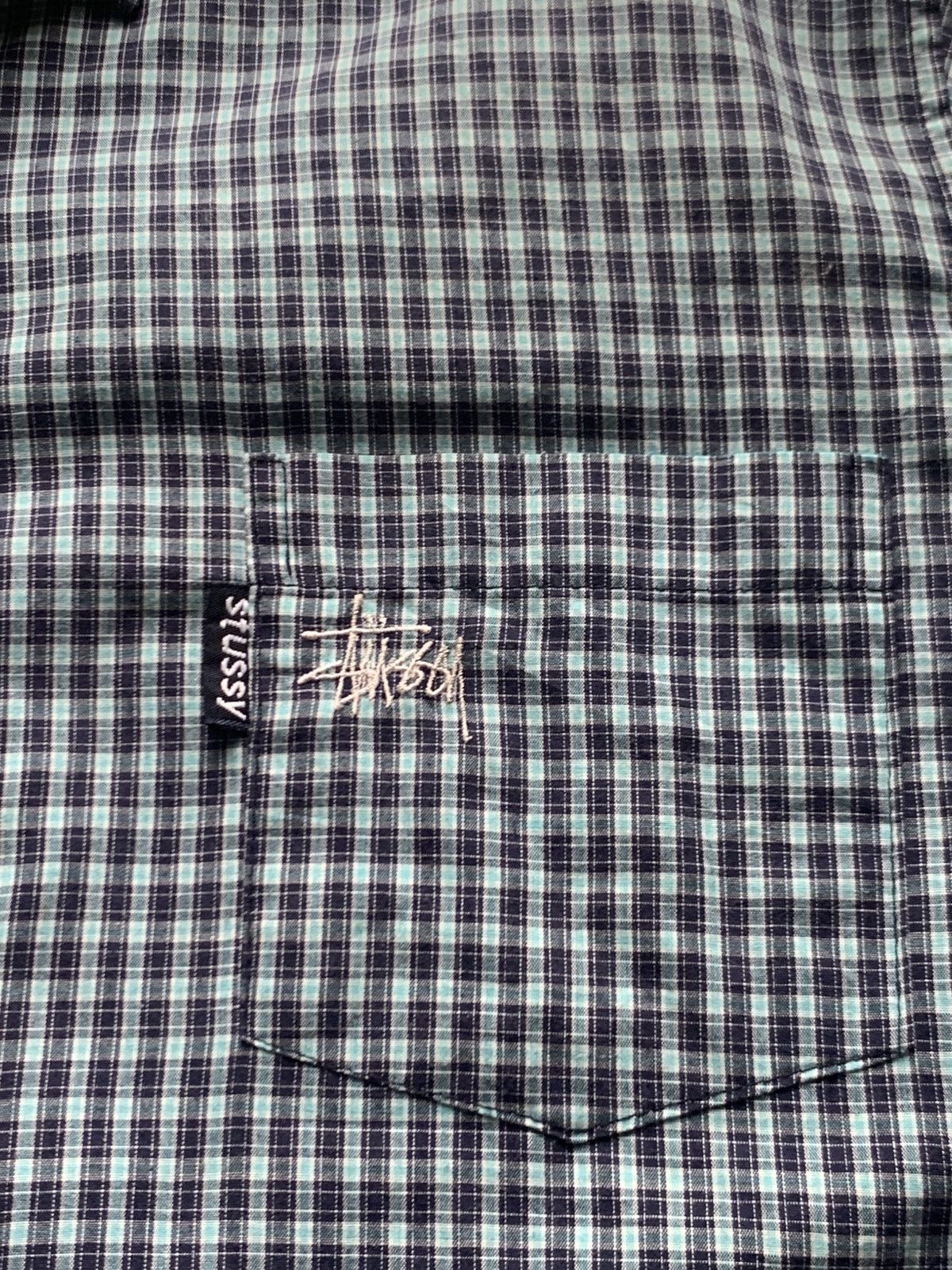 Stussy × Vintage Vintage Shirt Stussy Size US L / EU 52-54 / 3 - 3 Thumbnail