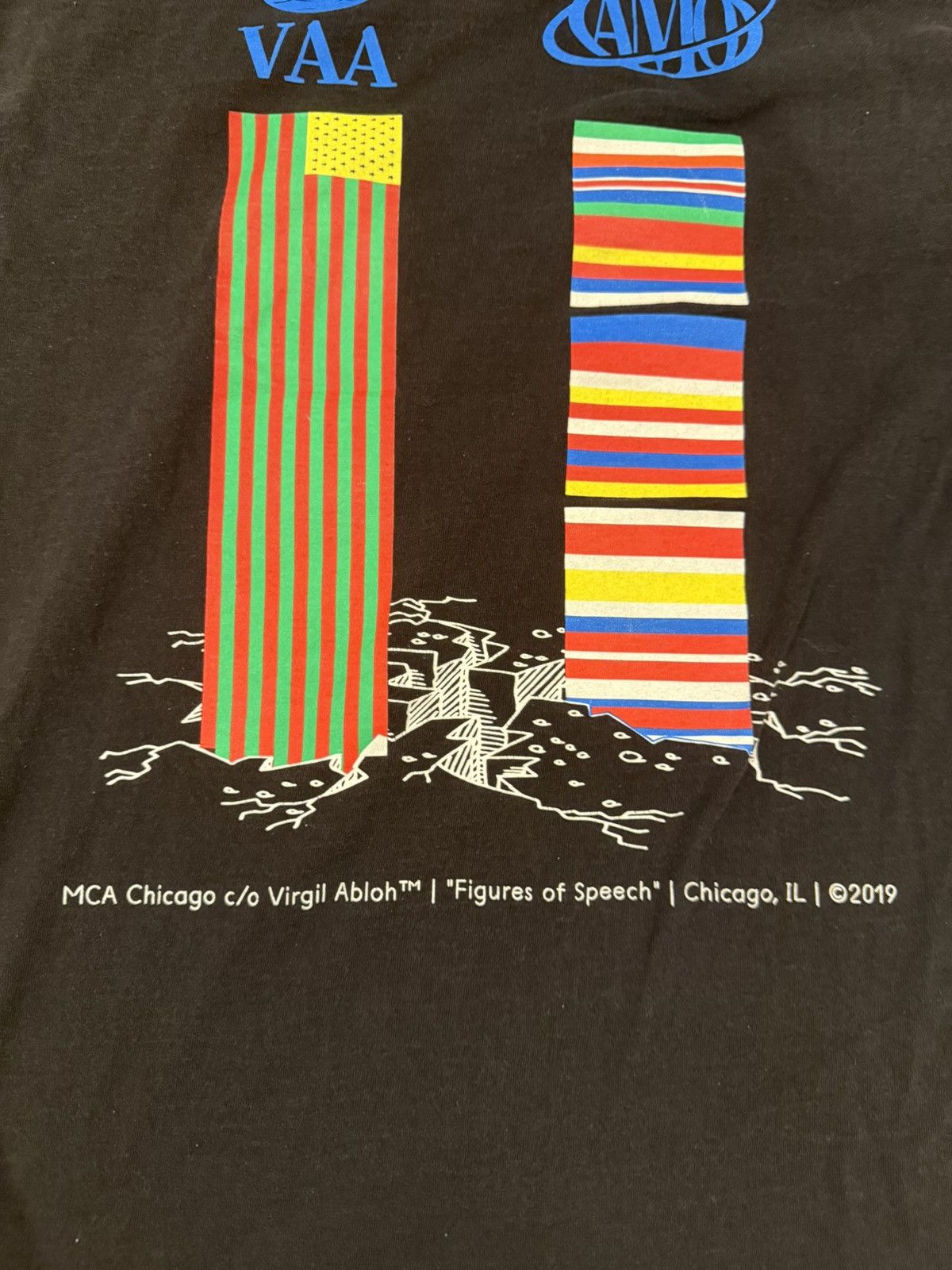 Champion × Off-White OFF WHITE Figures Of Speech T Shirt Size US M / EU 48-50 / 2 - 6 Thumbnail