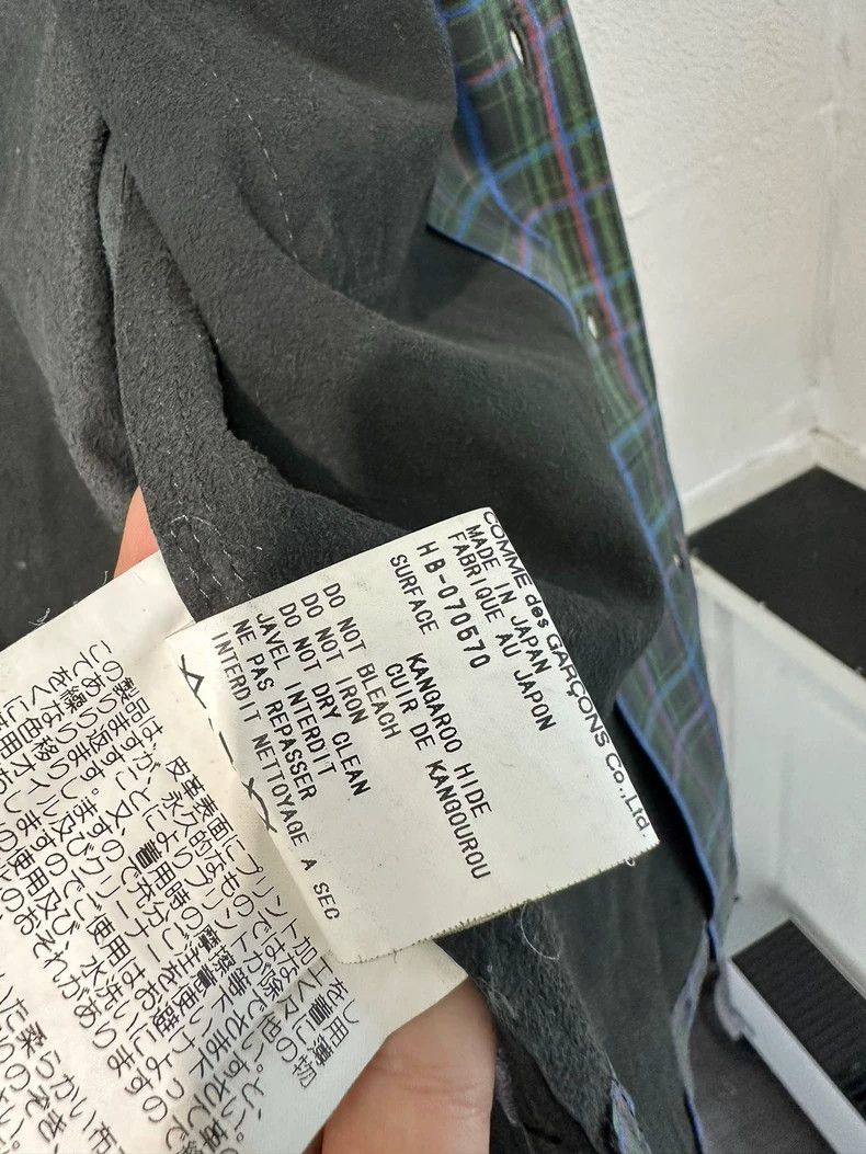 Comme des Garcons Comme des garcons size os Kangaroo Plaid Shirt Jacket 2502 Size US M / EU 48-50 / 2 - 7 Thumbnail
