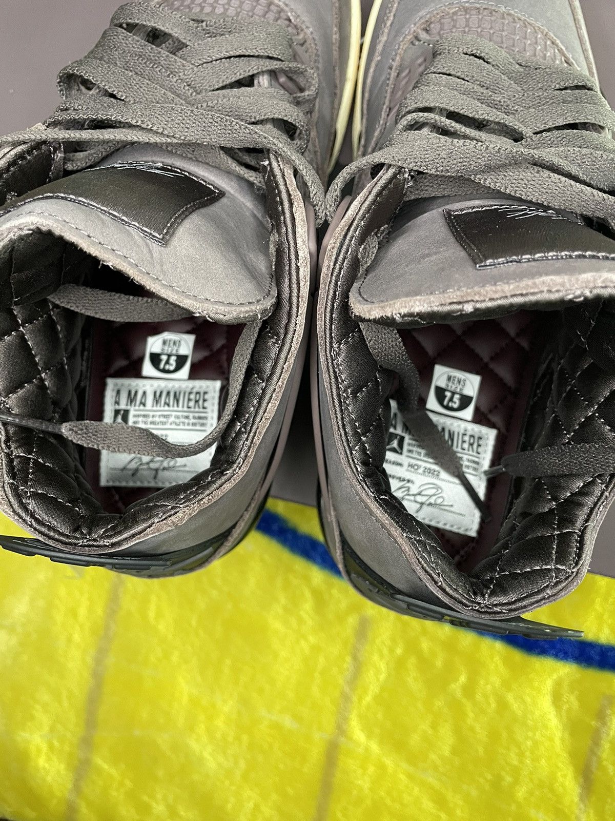 A Ma Maniere × Jordan Brand A ma maniere Jordan 4 Violet Size US 7.5 / EU 40-41 - 8 Thumbnail