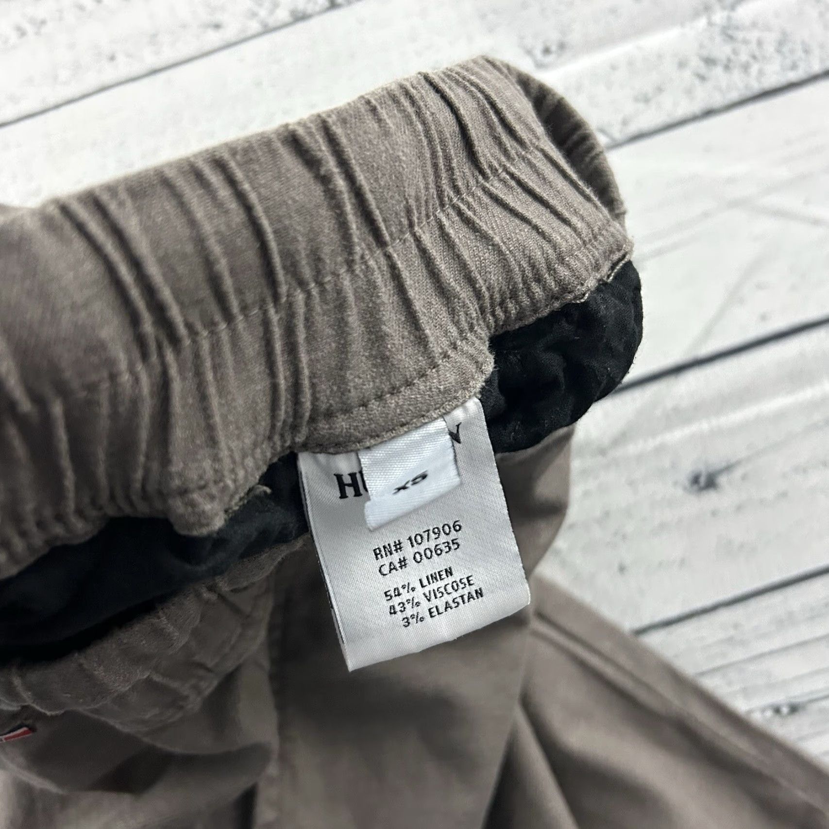 Hudson Hudson Linen Jogger Pants Women's XS Brown Size 26" / US 2 / IT 38 - 5 Thumbnail