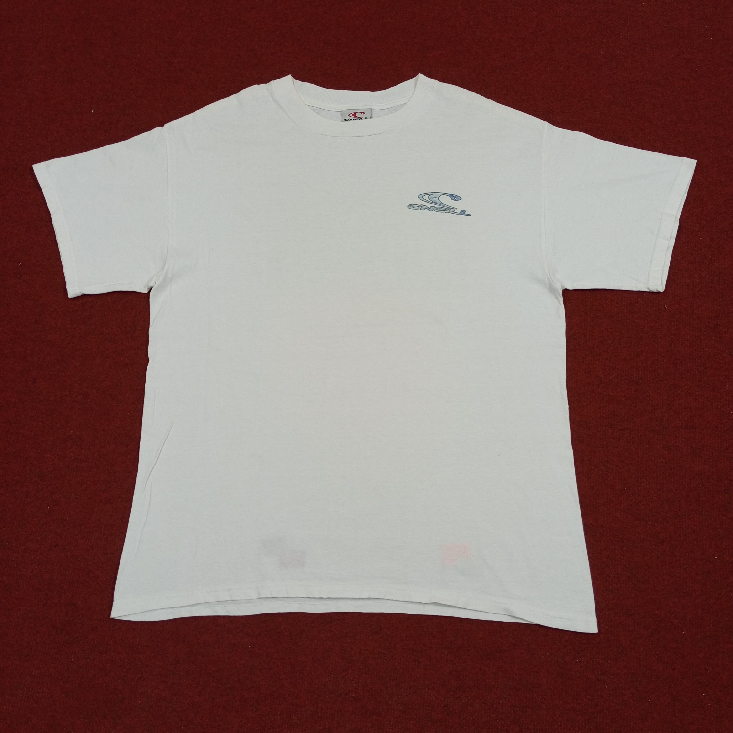 O'Neill × Vintage Oneill Surfing Style Streetwear Tshirt Size US L / EU 52-54 / 3 - 3 Thumbnail