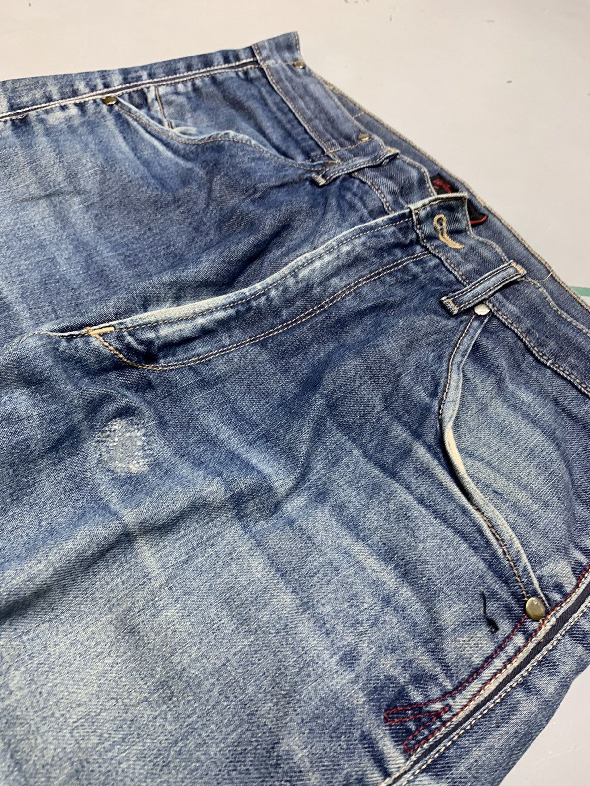 Levi's Vintage Levi’s engineer jeans denim Size US 34 / EU 50 - 9 Thumbnail