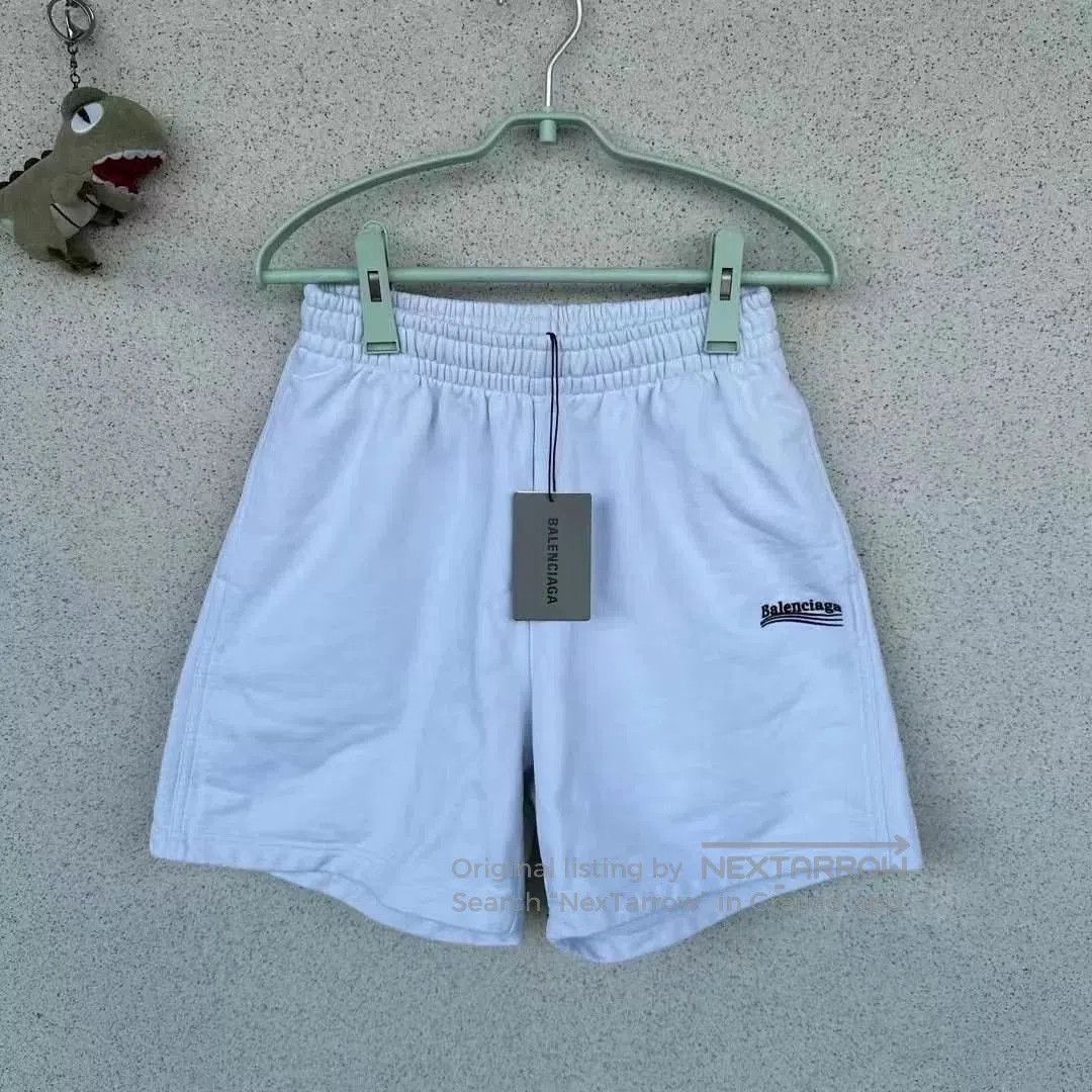 Balenciaga Balenciaga New Gray Blue Coke Shorts. Size US 26 / EU 42 - 1 Thumbnail
